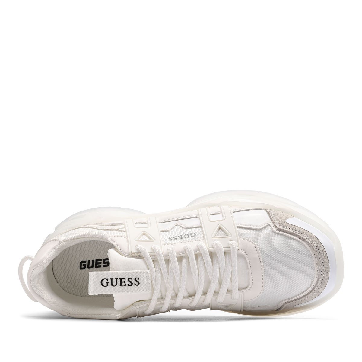Мъжки маратонки Guess Belluno FMFUNOELL12-WHITE Guess Belluno Мъжки маратонки FMFUNOELL12-WHITE