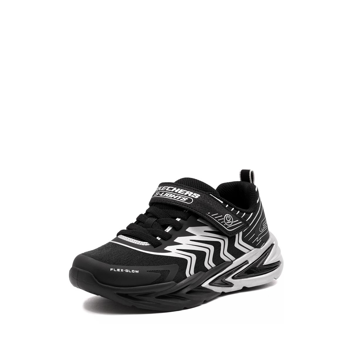 Skechers S Lights-Flex-Glow Ultra-Prism-Pacer Детски маратонки 400141LC-BKSL