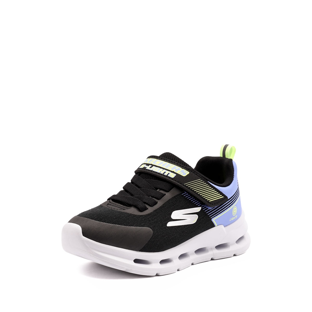Skechers S Lights-Glide-Step Lights Детски маратонки 303730LC-BLK
