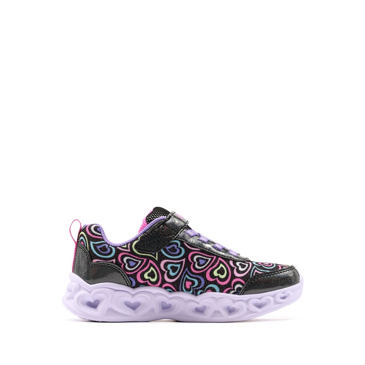 Skechers S Lights-Heart Lights-Boogie Love Детски маратонки 303257L-BKMT