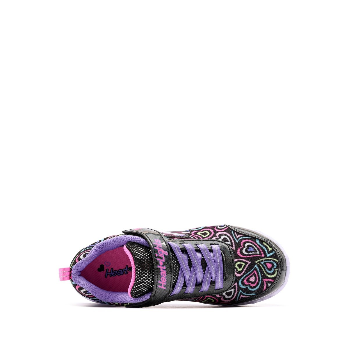 Skechers S Lights-Heart Lights-Boogie Love Детски маратонки 303257L-BKMT