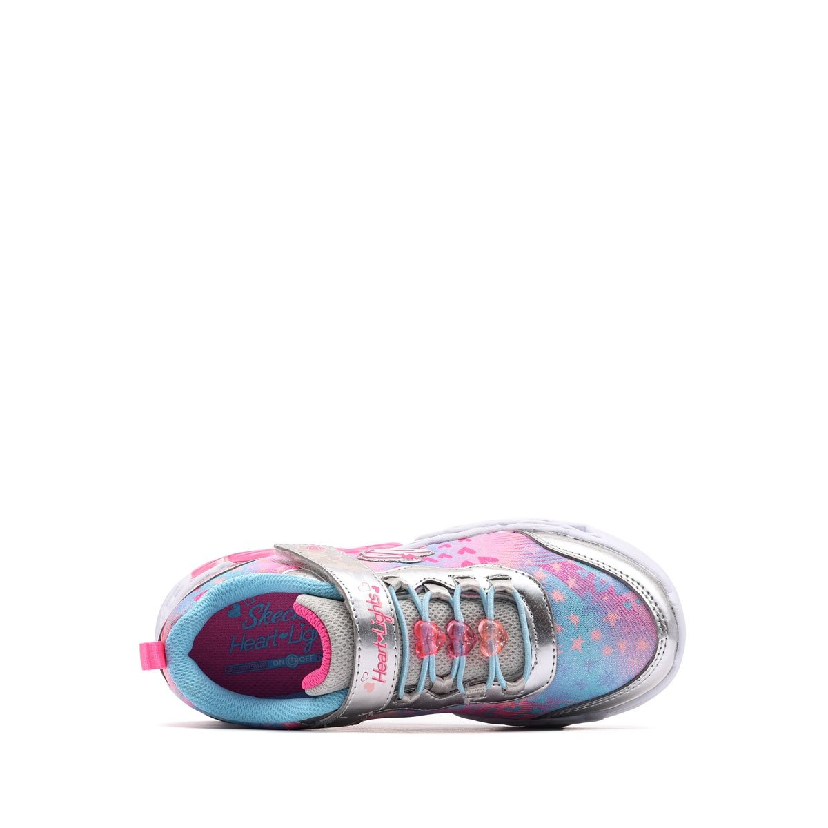 Детски маратонки Skechers S Lights-Infinite Heart Lights-Heart Jewels 303261L-SMLT Skechers S Lights-Infinite Heart Lights-Heart Jewels Детски маратонки 303261L-SMLT