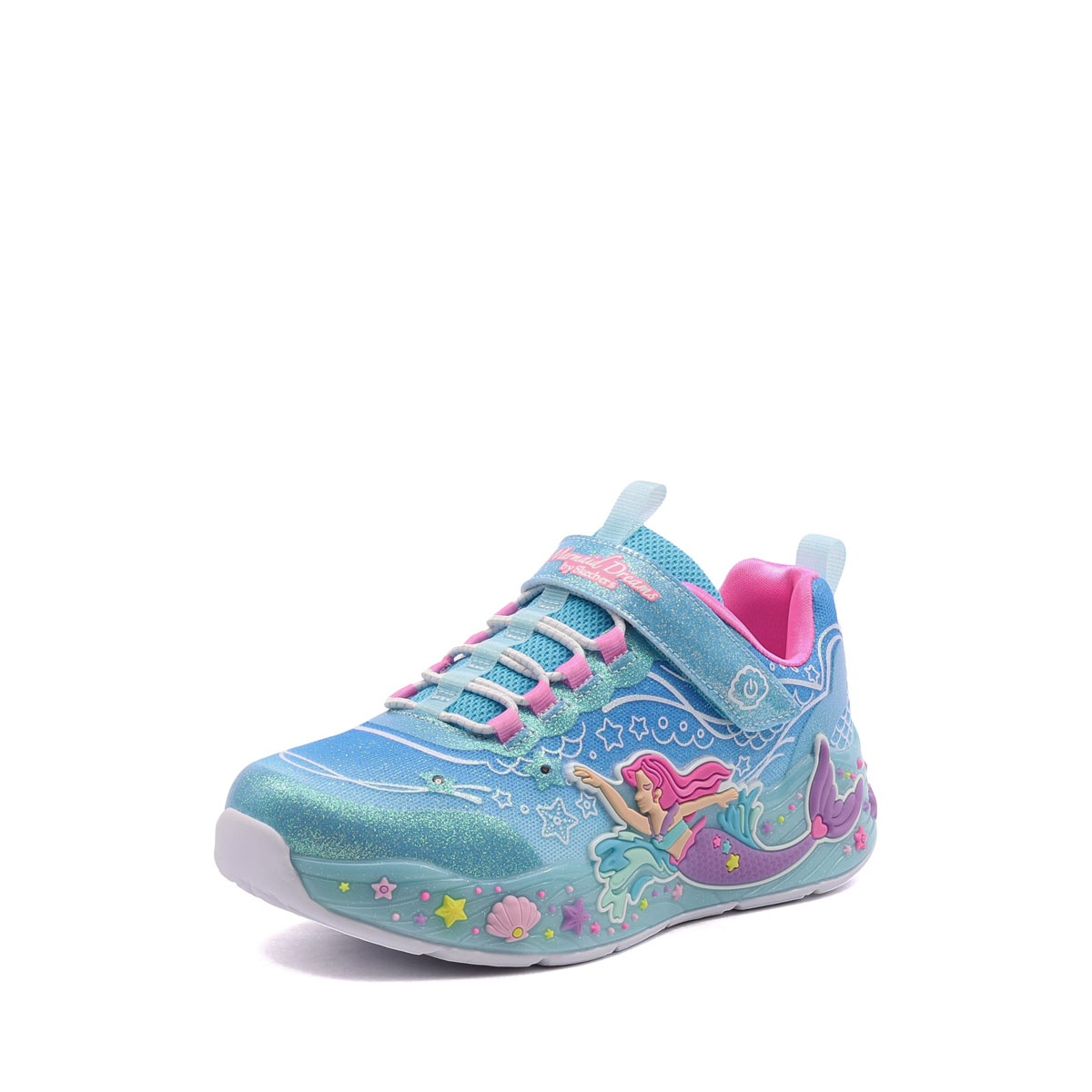  Skechers S Lights-Mermaid Dreams Детски маратонки 303060LC-BLMT