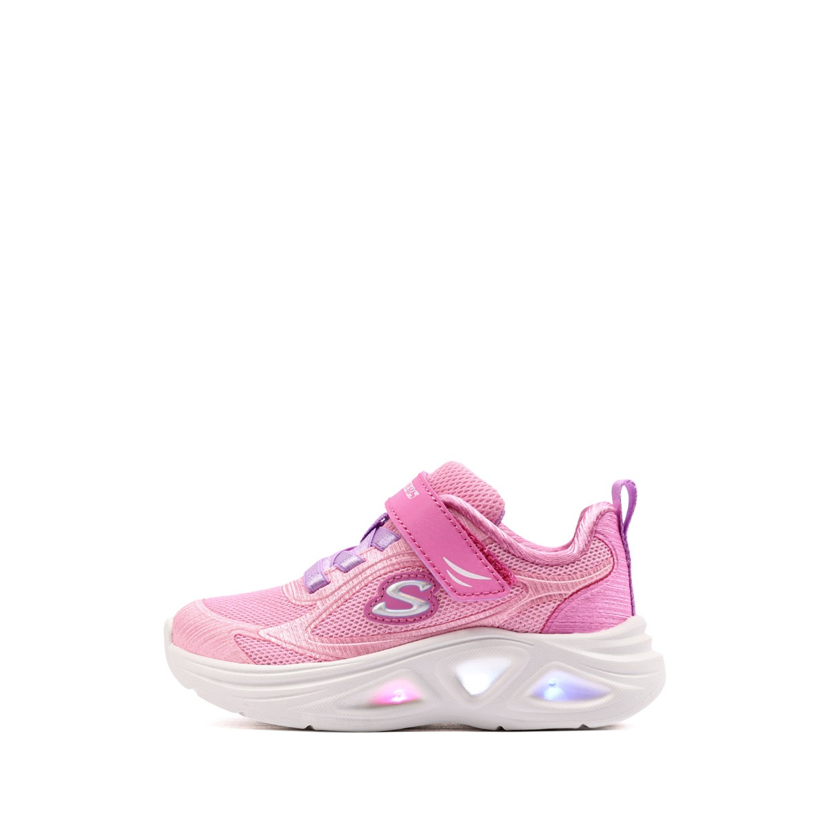 Skechers S Lights-Skechers Sola Glow 2.0 Детски маратонки 303729N-PKLV