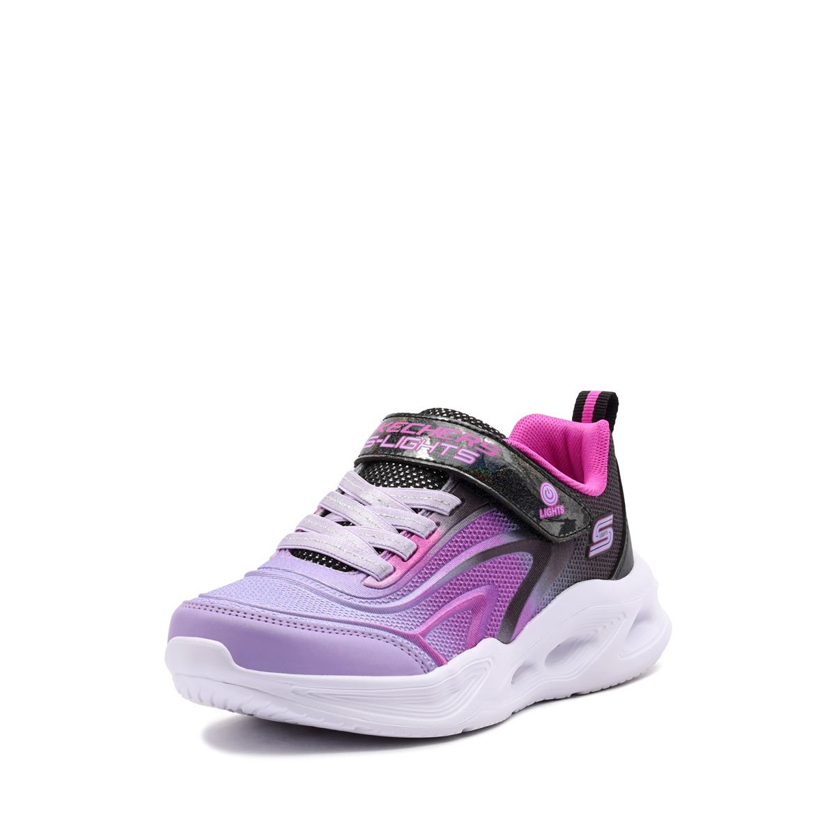 Детски маратонки Skechers S Lights-Skechers Sola Glow-Color Breeze 303713L-BKMT Skechers S Lights-Skechers Sola Glow-Color Breeze Детски маратонки 303713L-BKMT