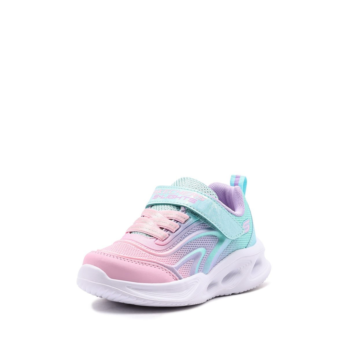 Детски маратонки Skechers S Lights-Skechers Sola Glow-Color Breeze 303713N-AQMT Skechers S Lights-Skechers Sola Glow-Color Breeze Детски маратонки 303713N-AQMT