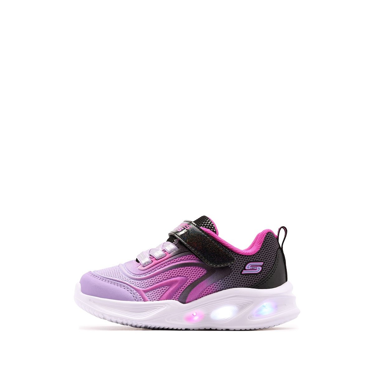 Skechers S Lights-Skechers Sola Glow-Color Breeze Детски маратонки 303713N-BKMT