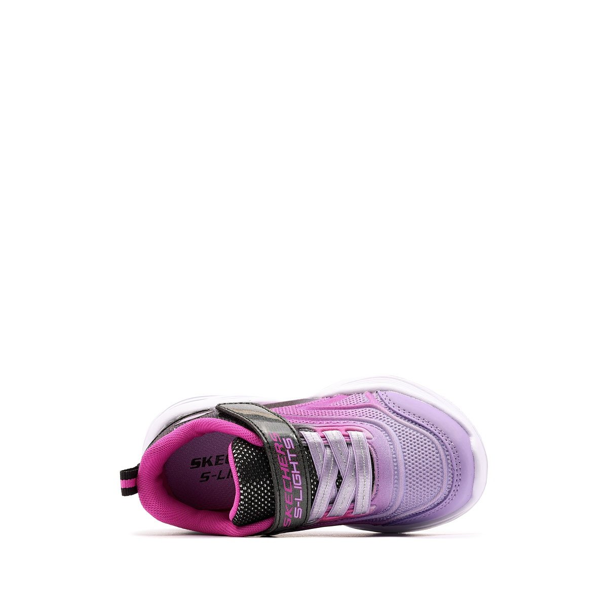 Skechers S Lights-Skechers Sola Glow-Color Breeze Детски маратонки 303713N-BKMT