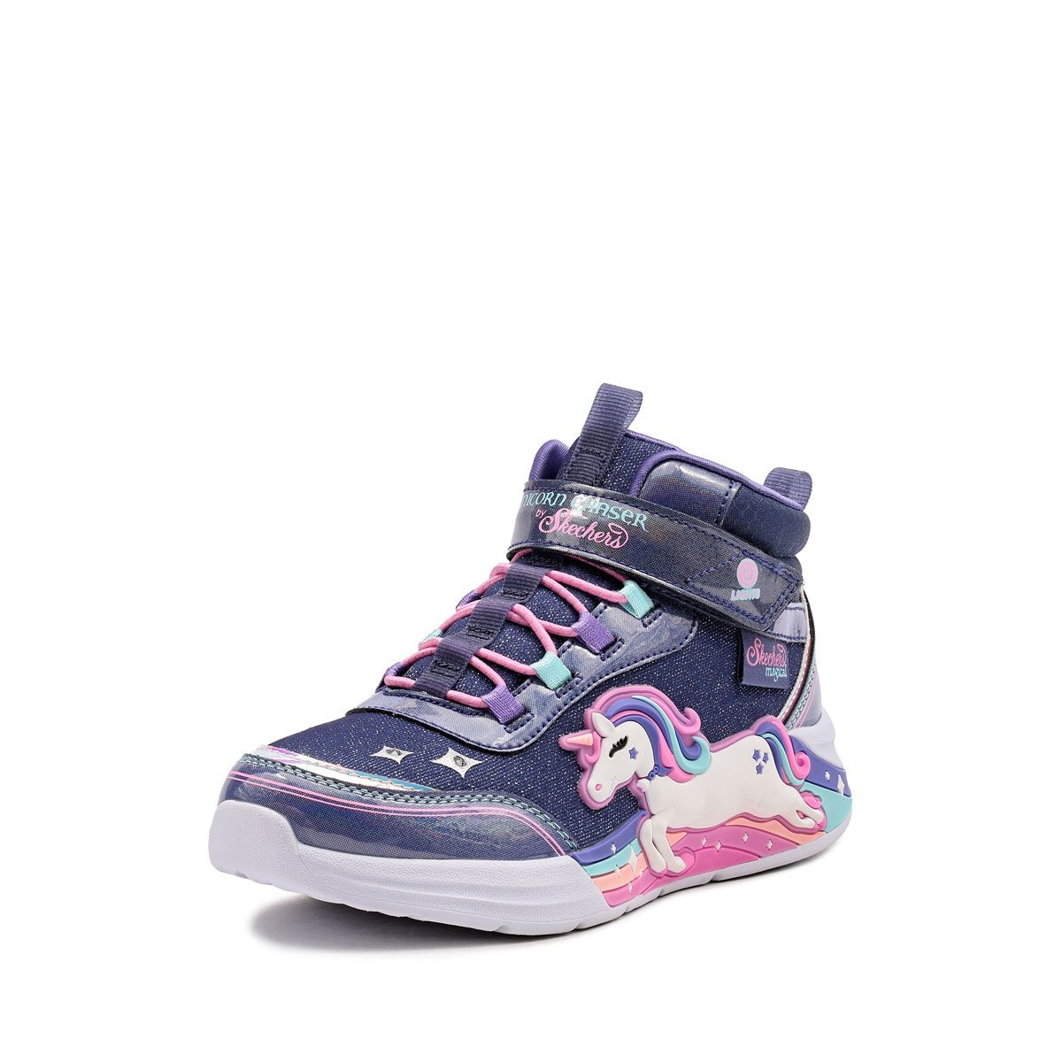 Детски маратонки Skechers S Lights-Unicorn Chaser-Jumping Magic 303302L-NVMT Skechers S Lights-Unicorn Chaser-Jumping Magic Детски маратонки 303302L-NVMT