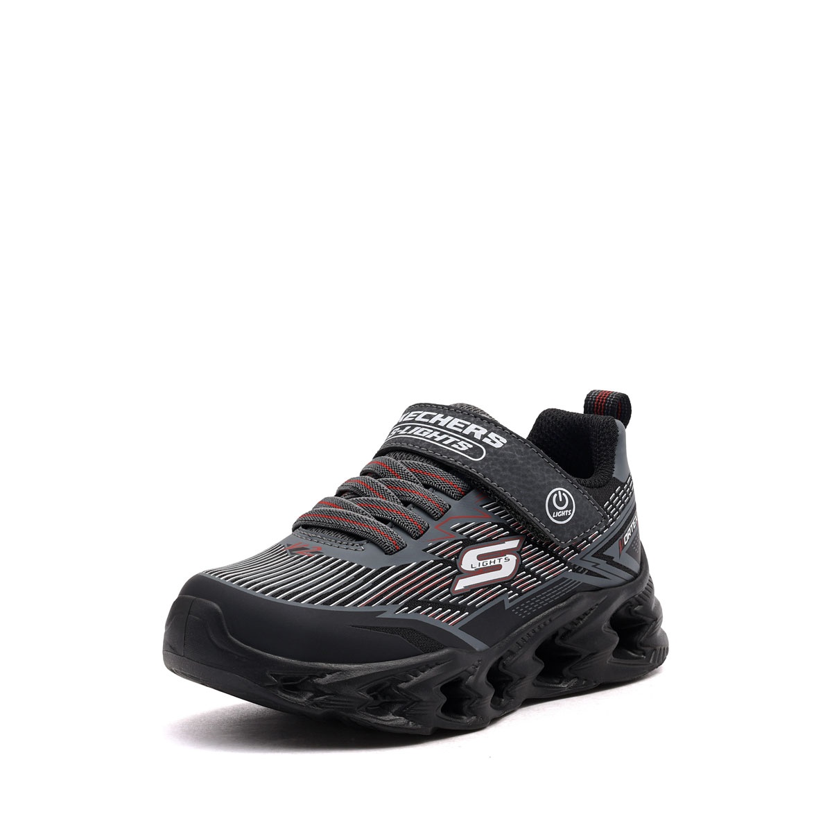 Skechers S Lights-Vortex 2.0-Veltrox Детски маратонки 400605L-BKCC