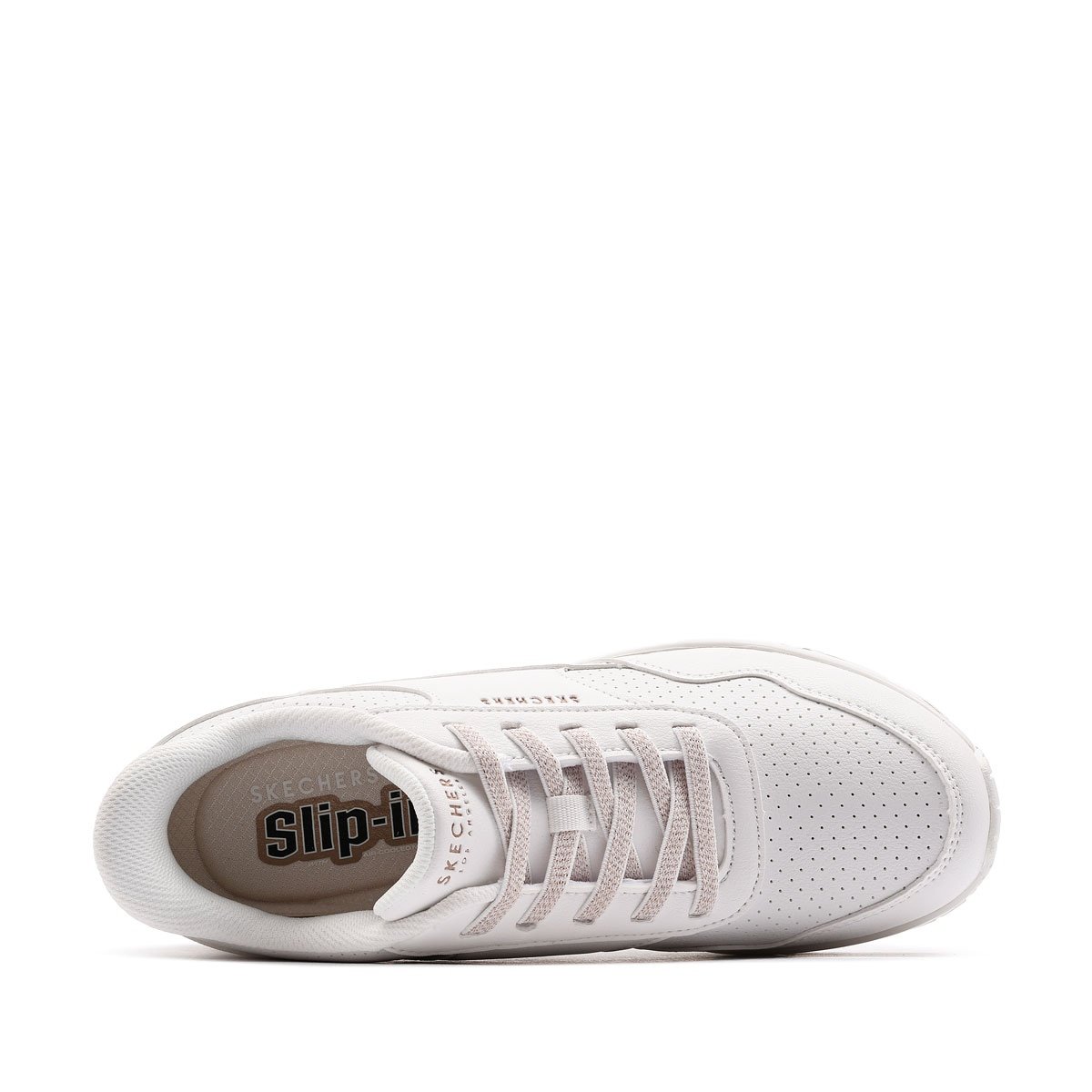 Дамски маратонки Skechers Uno-Banksia Luxe 177118-WHT Skechers Uno-Banksia Luxe Дамски маратонки 177118-WHT