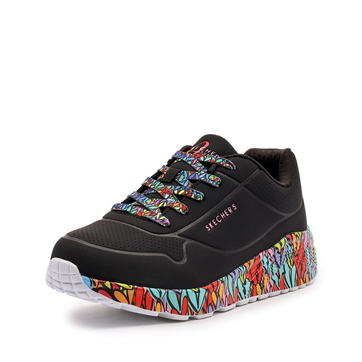 Дамски маратонки Skechers Uno Lite-Subtle Love 314088L-BKMT Skechers Uno Lite-Subtle Love Дамски маратонки 314088L-BKMT