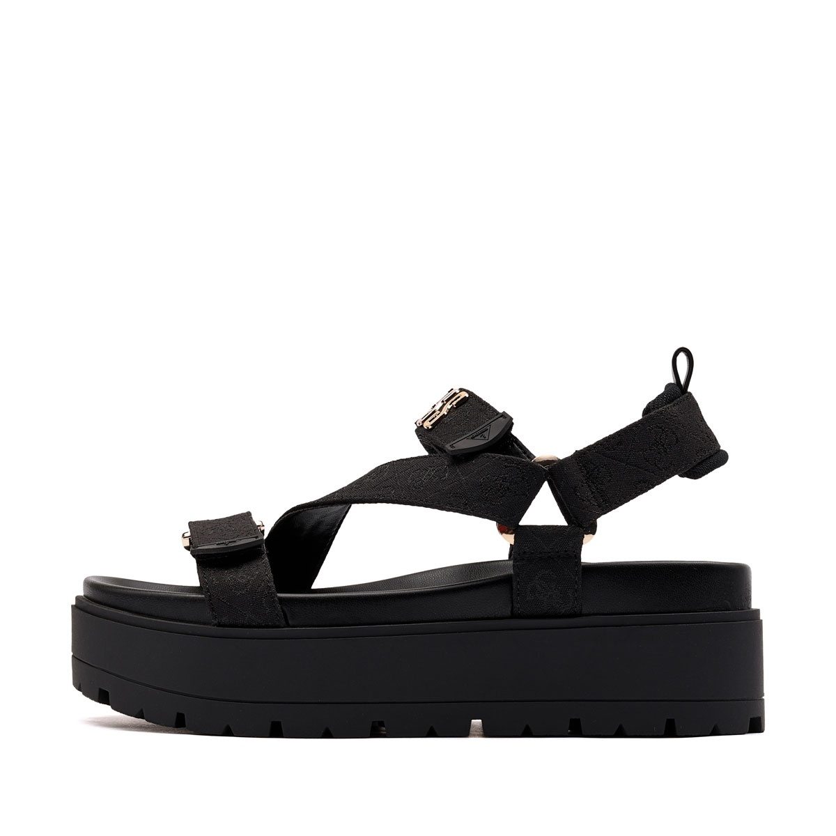 Guess Fetta Дамски сандали FLJFTTFAL03-BLACK
