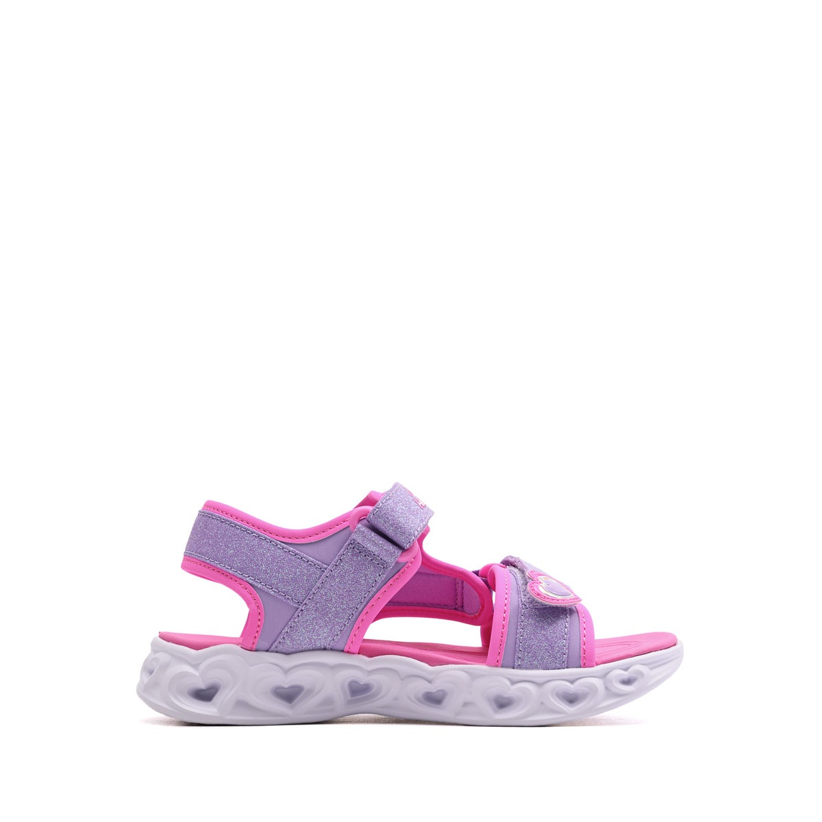 Skechers S Lights-Heart Lights-Sugar Sparks Детски сандали 303114L-LVPK