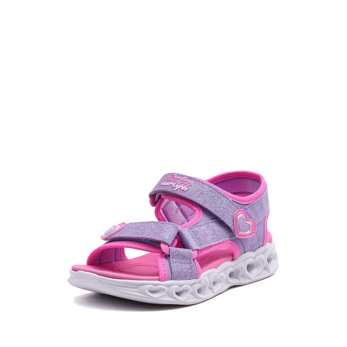 Skechers S Lights-Heart Lights-Sugar Sparks Детски сандали 303114L-LVPK