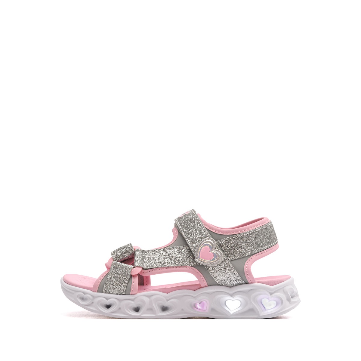 Skechers S Lights-Heart Lights-Sugar Sparks Детски сандали 303114L-SLPK