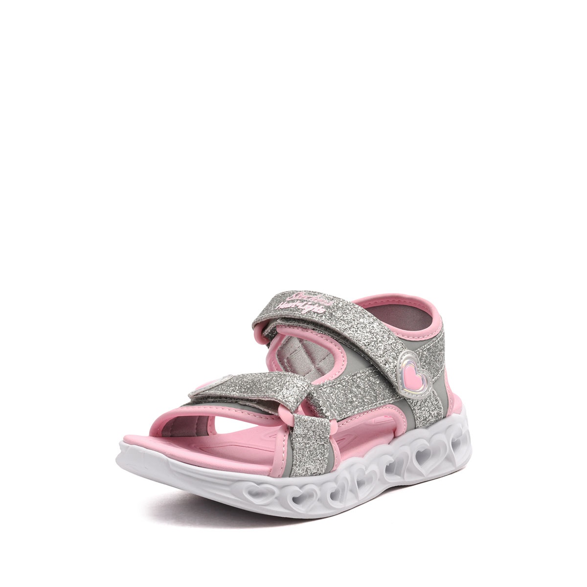 Skechers S Lights-Heart Lights-Sugar Sparks Детски сандали 303114L-SLPK