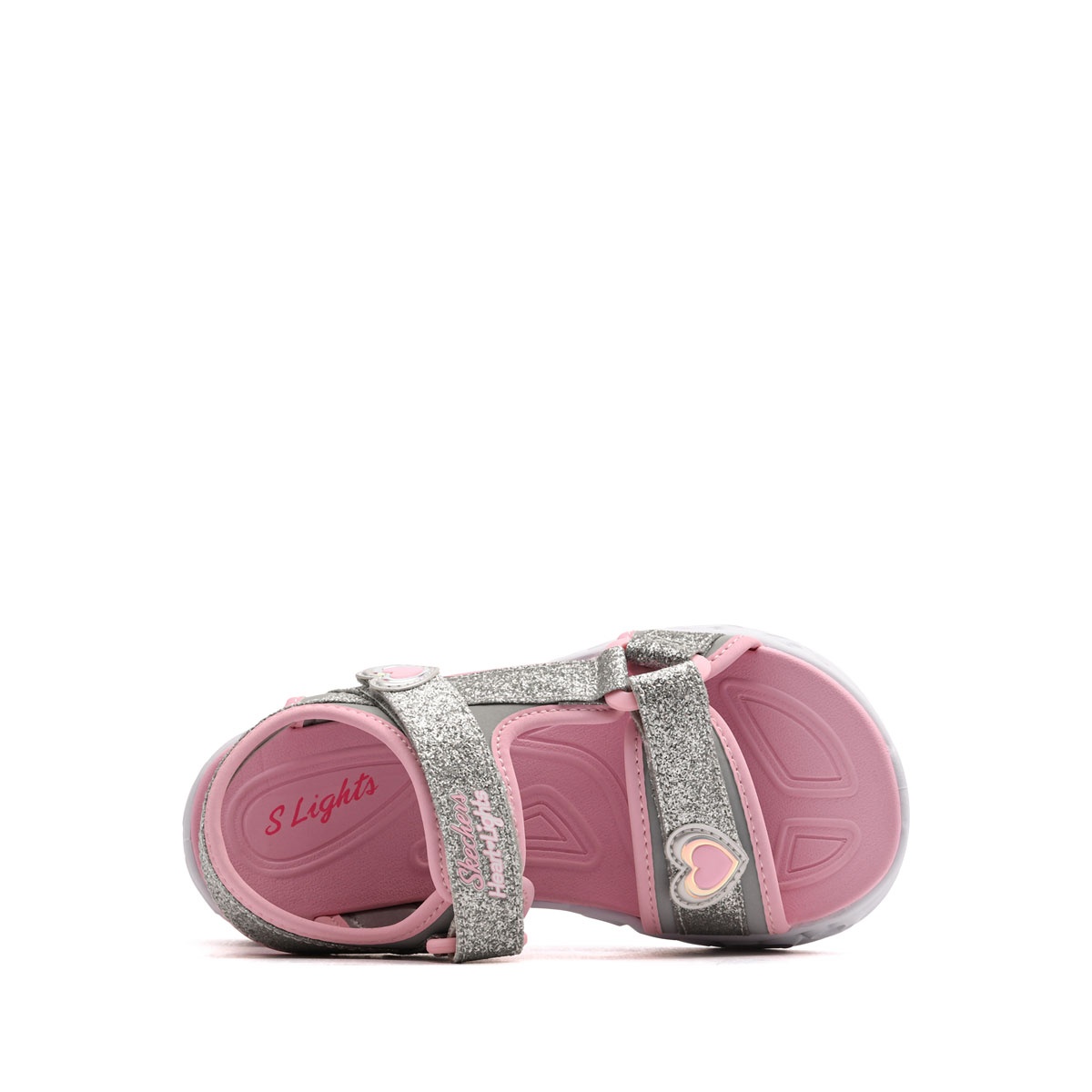 Skechers S Lights-Heart Lights-Sugar Sparks Детски сандали 303114L-SLPK