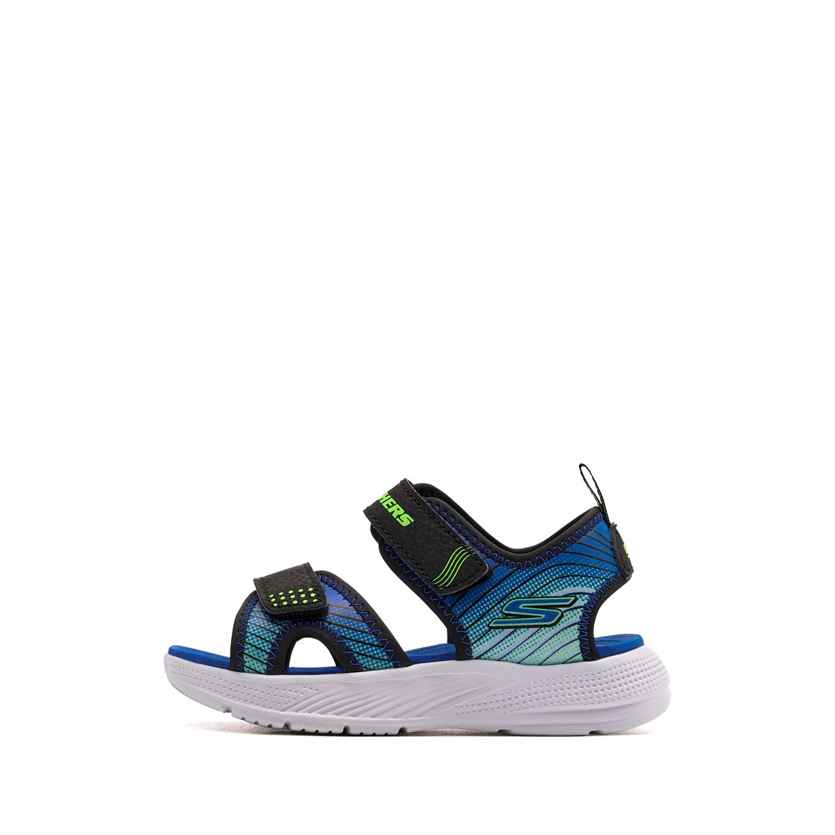 Skechers Microspec-Splash Детски сандали 407034N-BKLM