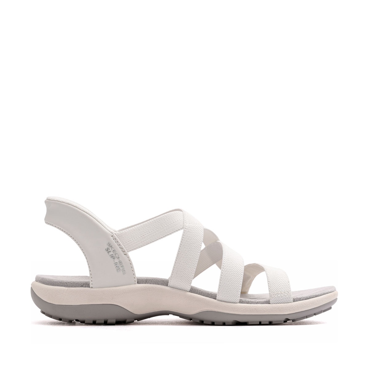 Skechers Reggae Slim-Stretch Flex Дамски сандали 163460-WHT