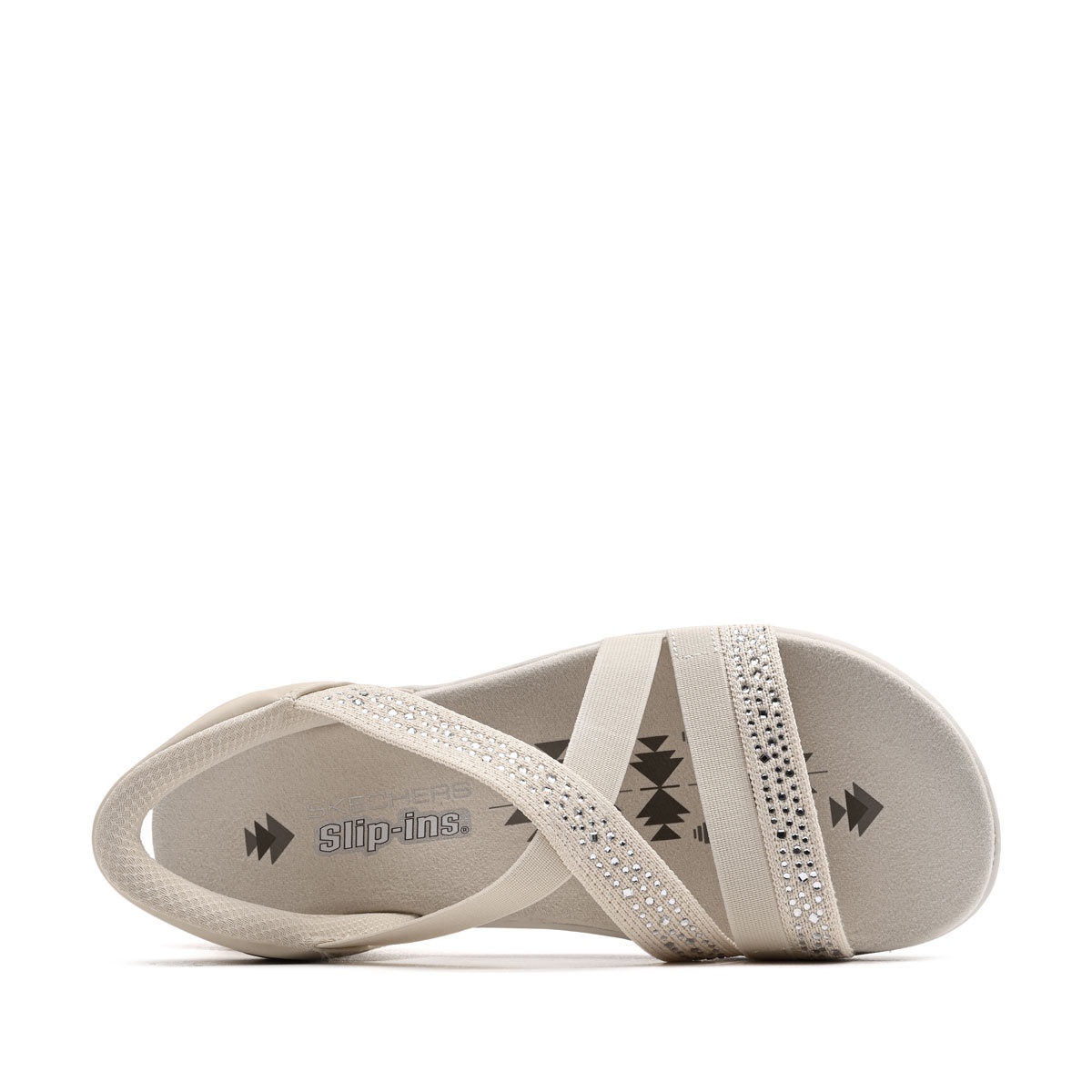 Skechers Reggae Slim-Summer Sparkle Дамски сандали 163574-NAT