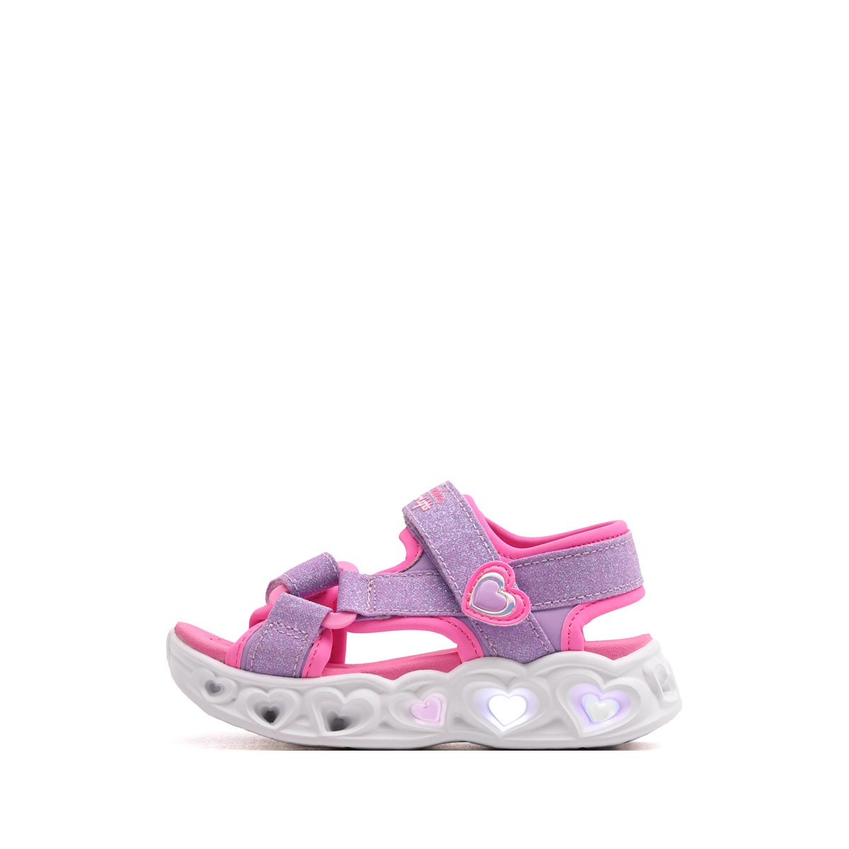 Skechers S Lights-Heart Lights-Sugar Sparks Детски сандали 303114N-LVPK
