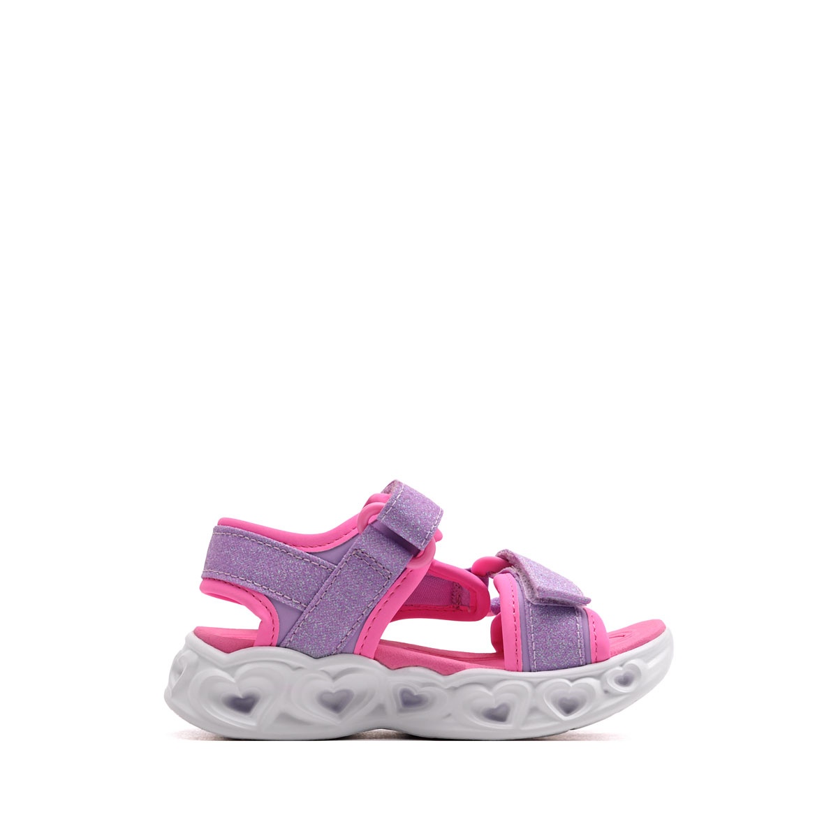 Skechers S Lights-Heart Lights-Sugar Sparks Детски сандали 303114N-LVPK