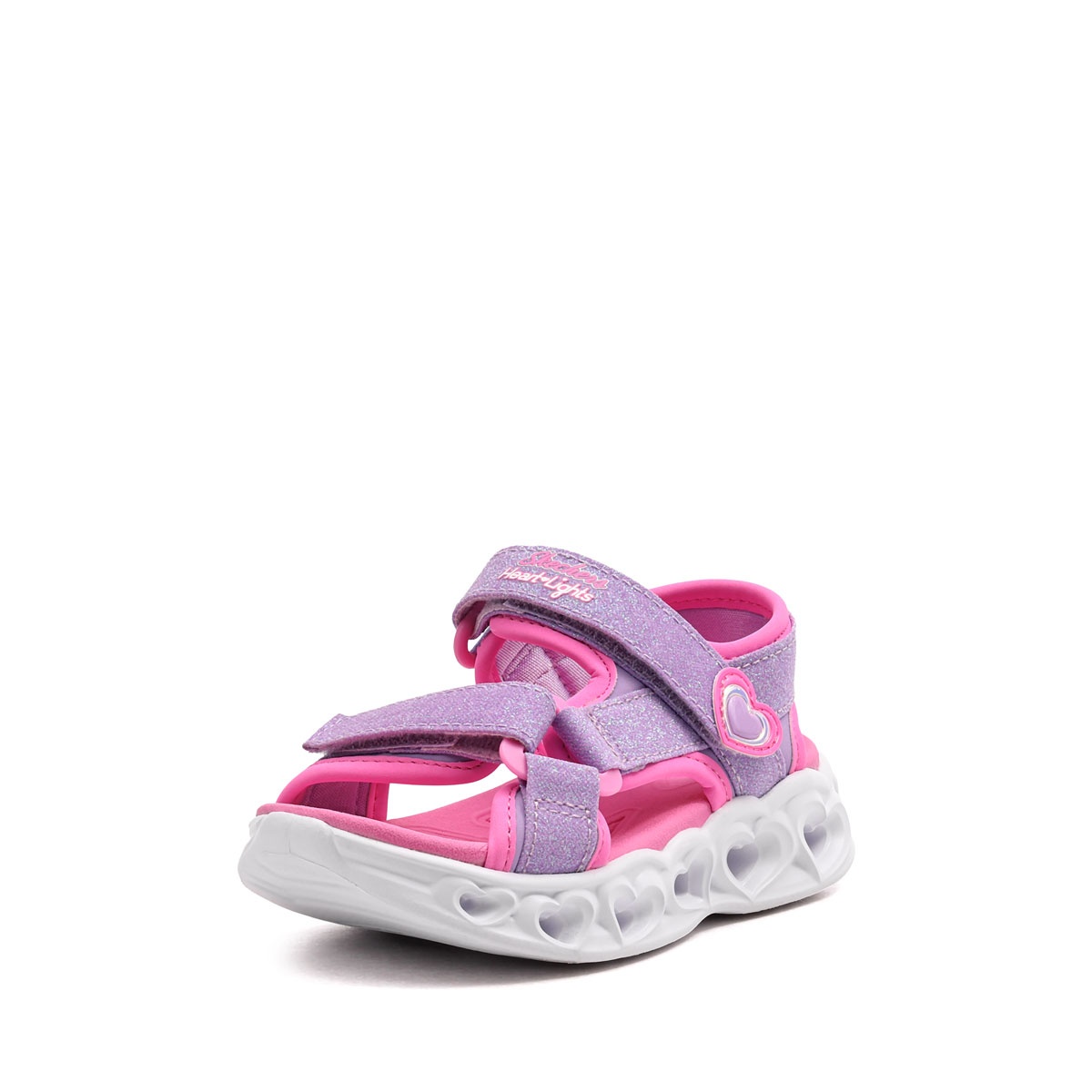 Skechers S Lights-Heart Lights-Sugar Sparks Детски сандали 303114N-LVPK