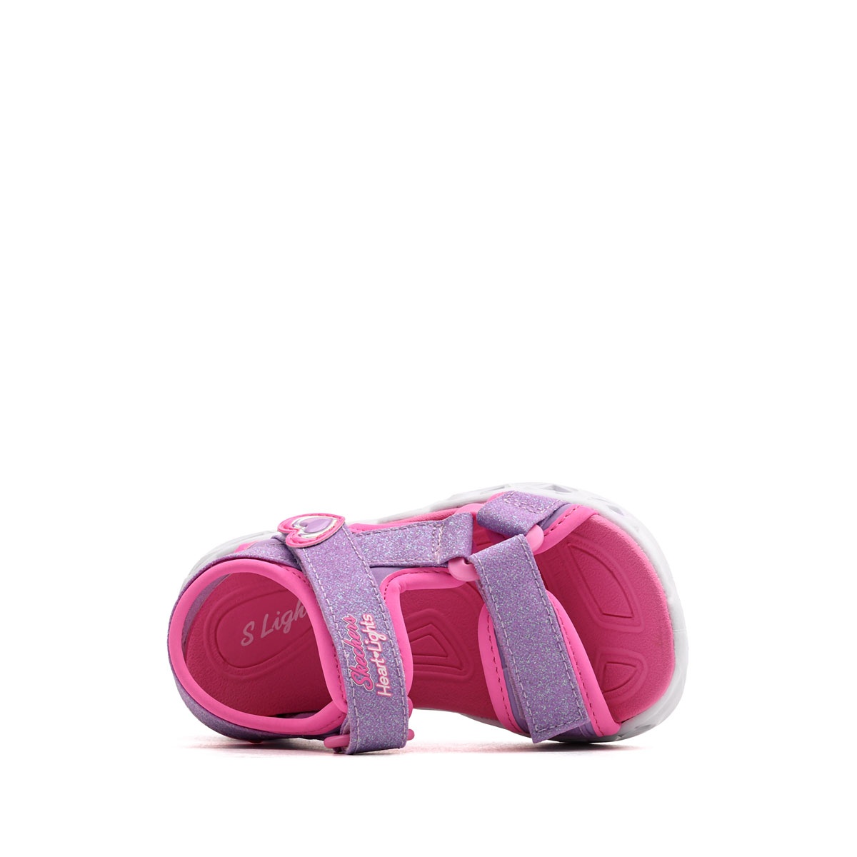 Skechers S Lights-Heart Lights-Sugar Sparks Детски сандали 303114N-LVPK