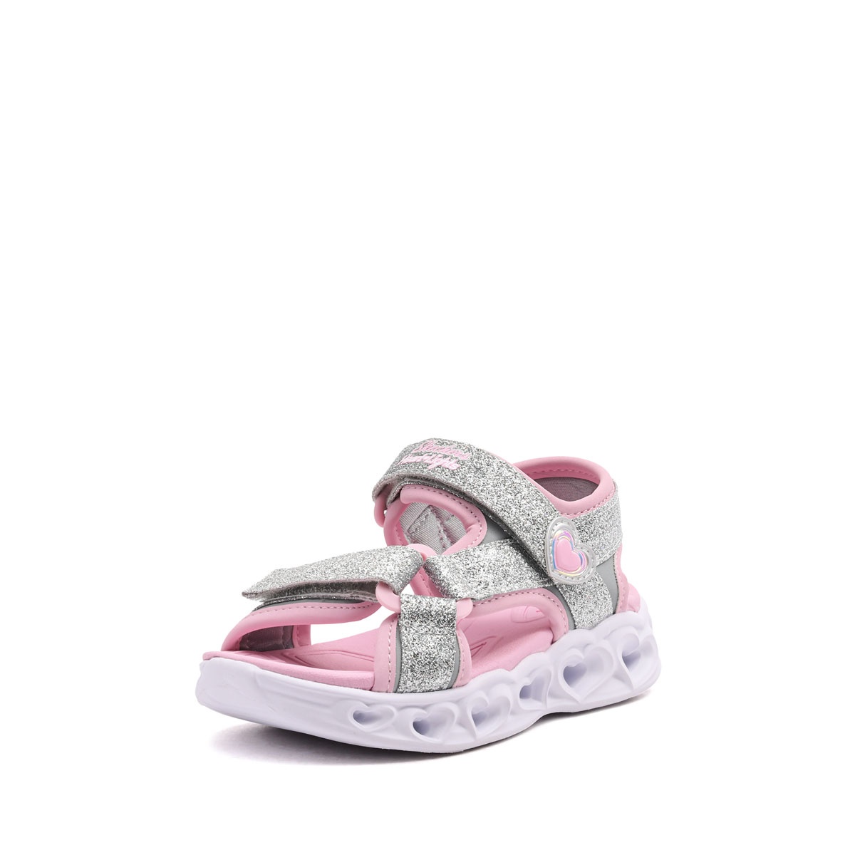 Skechers S Lights-Heart Lights-Sugar Sparks Детски сандали 303114N-SLPK