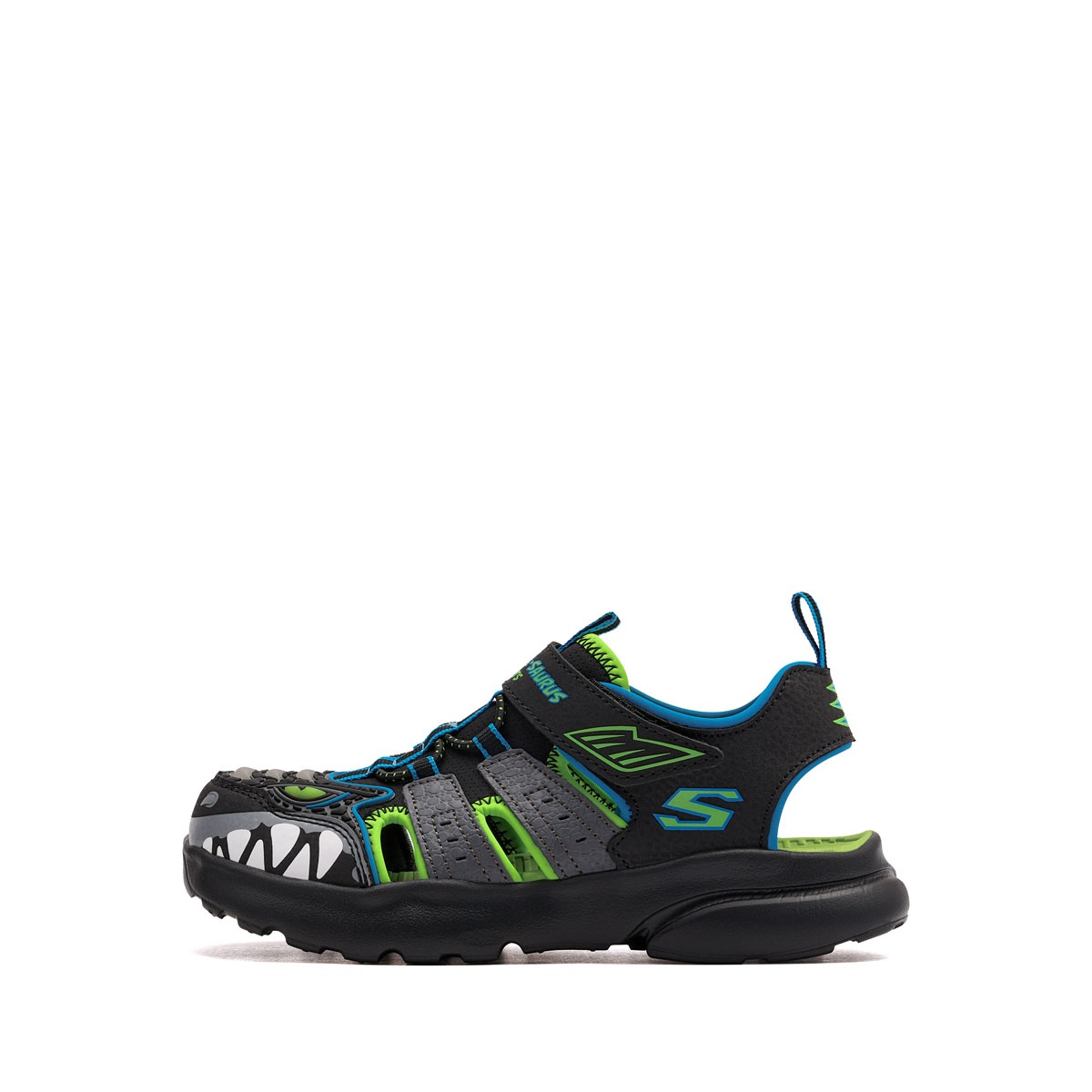 Skechers S Lights-Razor Splash-Raptor Quest Детски сандали 402284L-BKLM