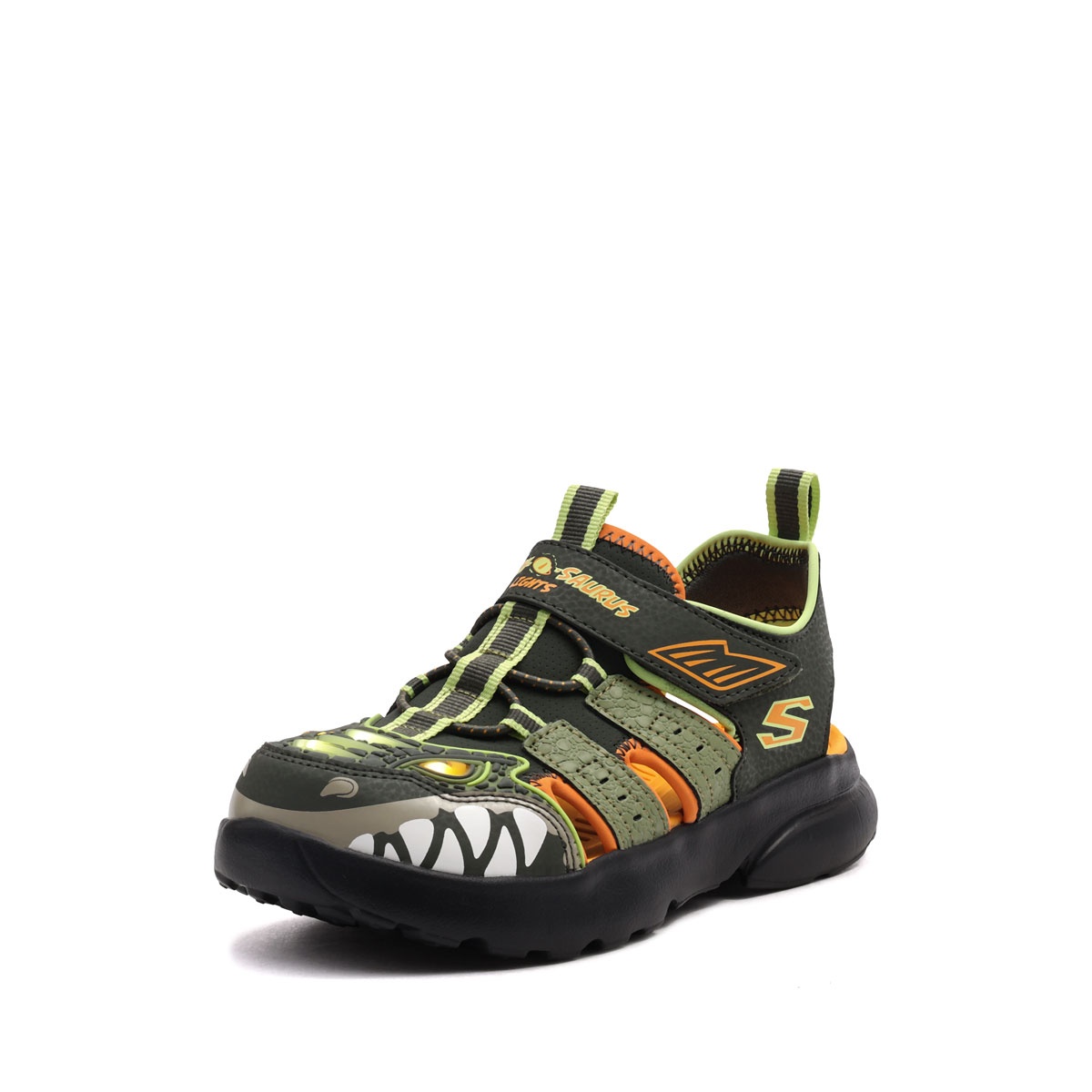Skechers S Lights-Razor Splash-Raptor Quest Детски сандали 402284L-OLV