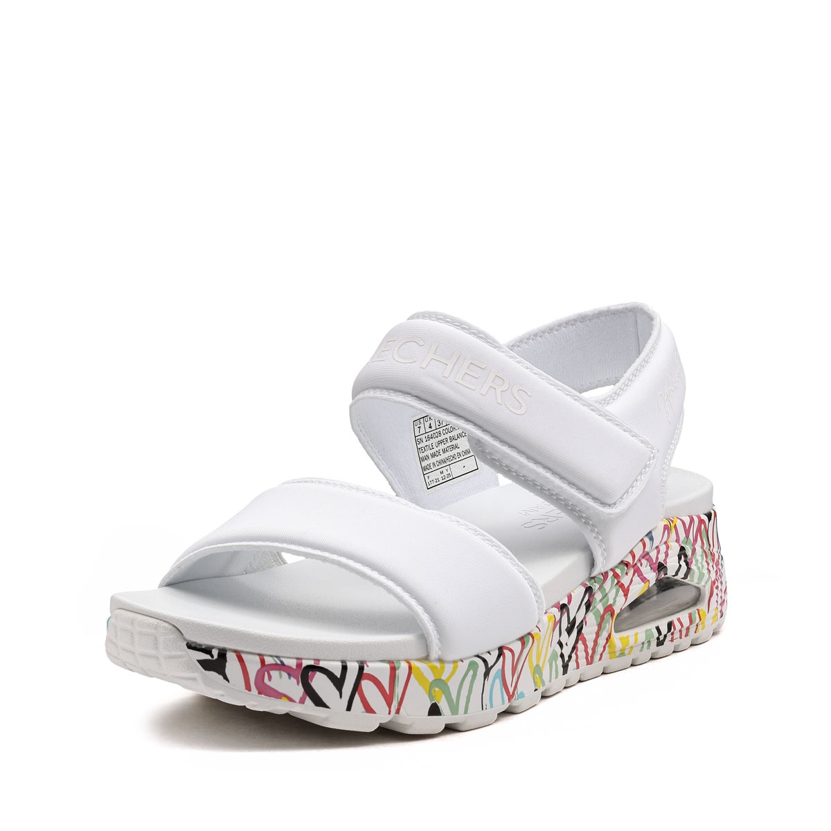 Skechers Uno-Sea Of Love Дамски сандали 164028-WHT
