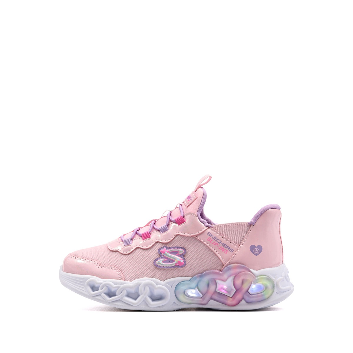 Skechers S Lights-Infinite Heart Lights-Sparkle Heart Детски маратонки 303735LC-LPMT