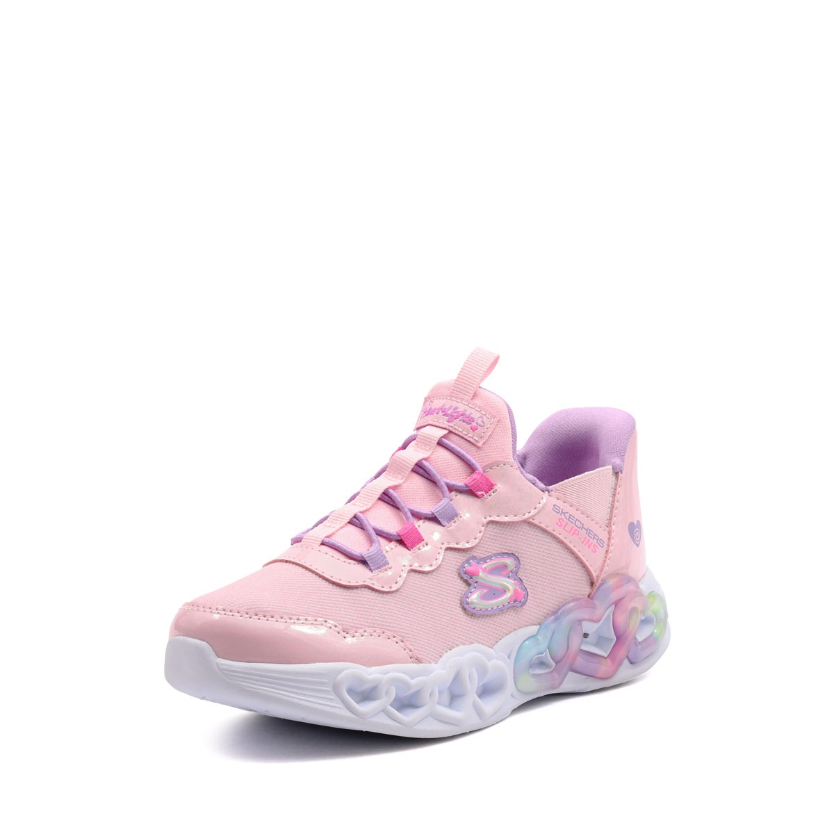 Skechers S Lights-Infinite Heart Lights-Sparkle Heart Детски маратонки 303735LC-LPMT
