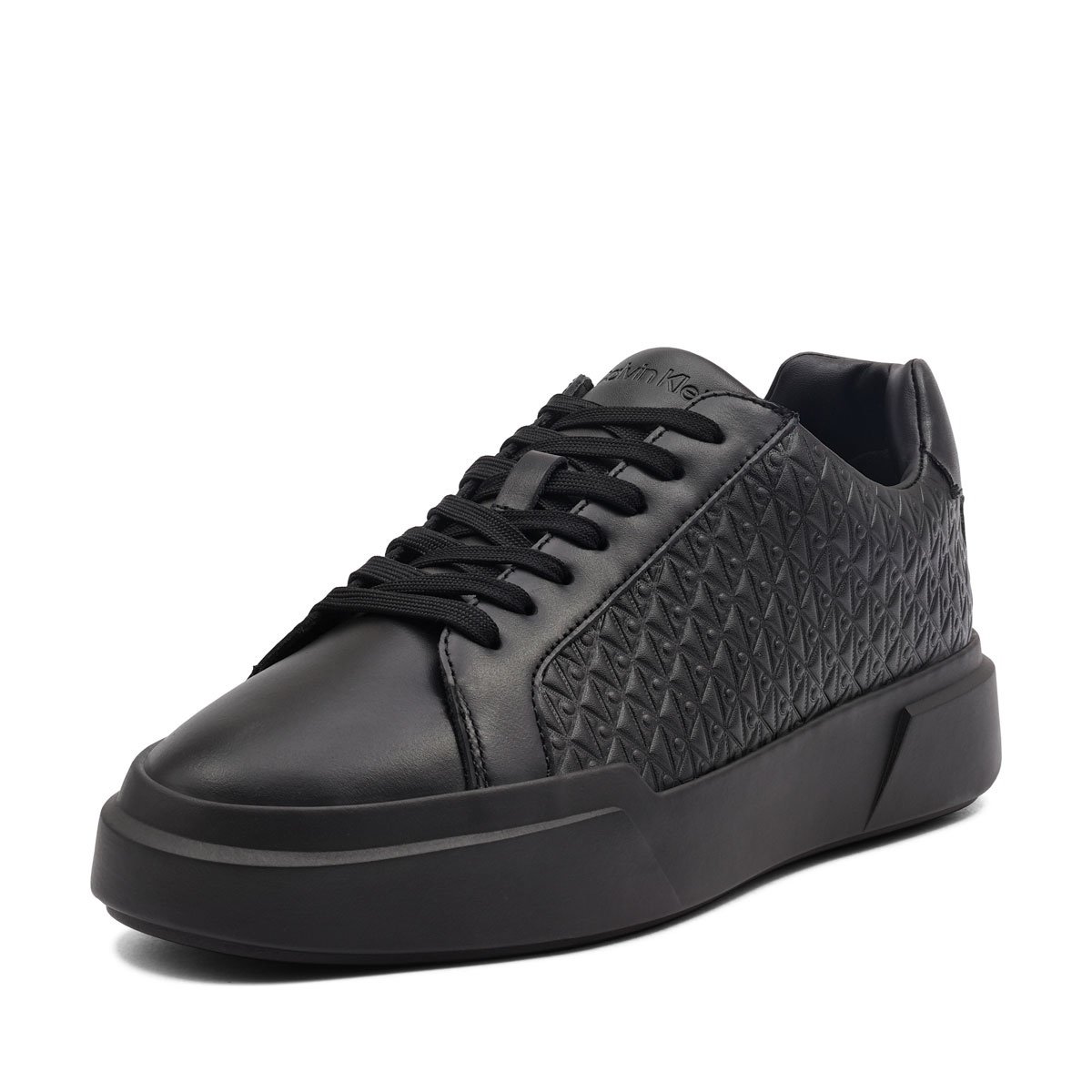 Мъжки спортни обувки Calvin Klein Chunky Cupsole LaceUp Leather AOP YM0YM013830GJ Calvin Klein Chunky Cupsole LaceUp Leather AOP Мъжки спортни обувки YM0YM013830GJ