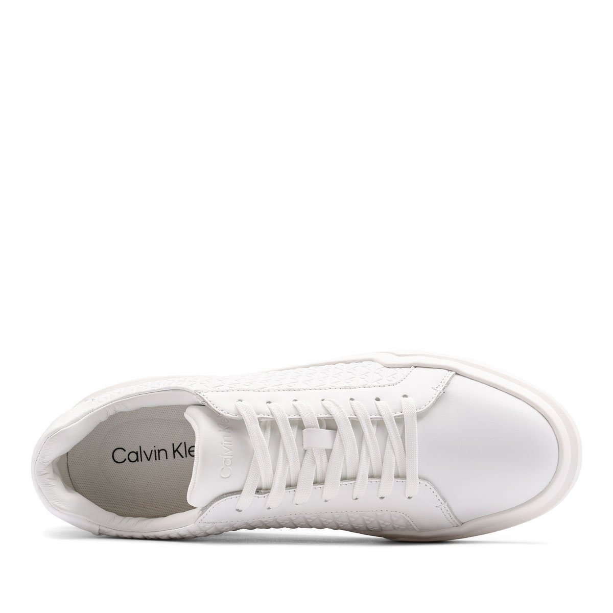 Мъжки спортни обувки Calvin Klein Chunky Cupsole LaceUp Leather AOP YM0YM013830K4 Calvin Klein Chunky Cupsole LaceUp Leather AOP Мъжки спортни обувки YM0YM013830K4