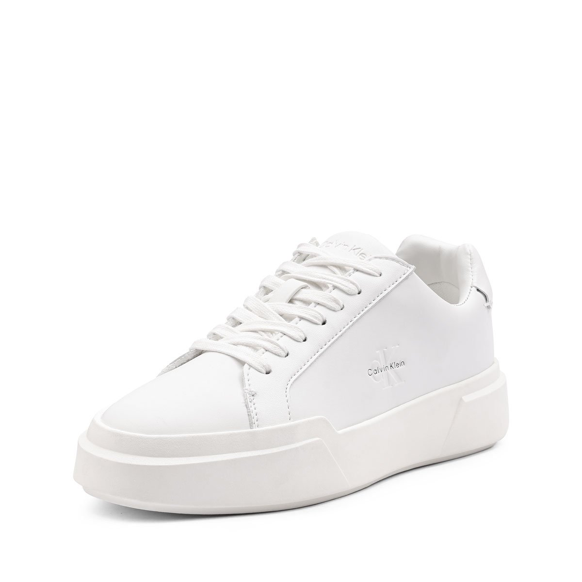 Дамски спортни обувки Calvin Klein Chunky Cupsole LaceUp Leather WN YW0YW019470K4 Calvin Klein Chunky Cupsole LaceUp Leather WN Дамски спортни обувки YW0YW019470K4