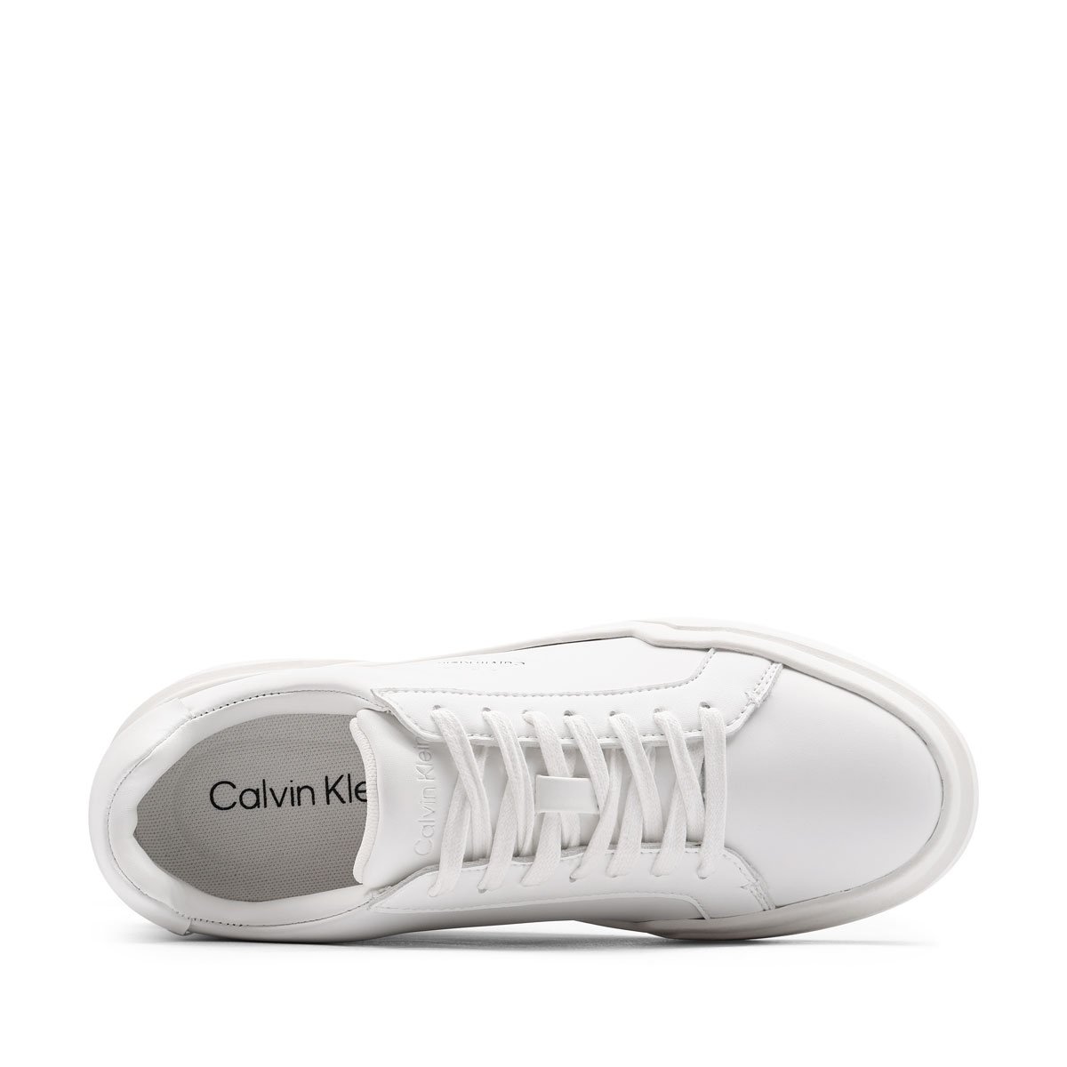 Дамски спортни обувки Calvin Klein Chunky Cupsole LaceUp Leather WN YW0YW019470K4 Calvin Klein Chunky Cupsole LaceUp Leather WN Дамски спортни обувки YW0YW019470K4