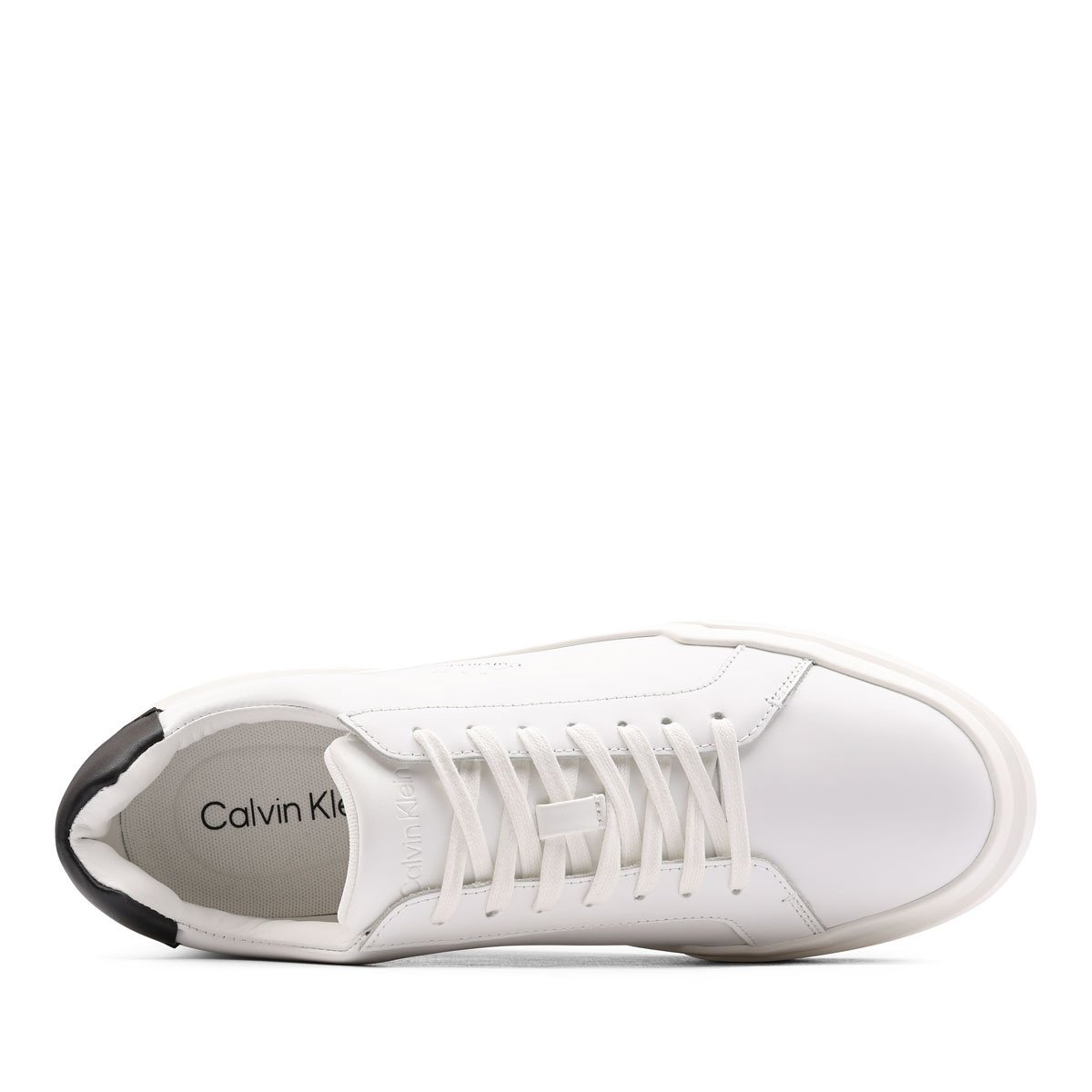 Calvin Klein Chunky Cupsole LaceUp Leather Мъжки спортни обувки YM0YM0134401W