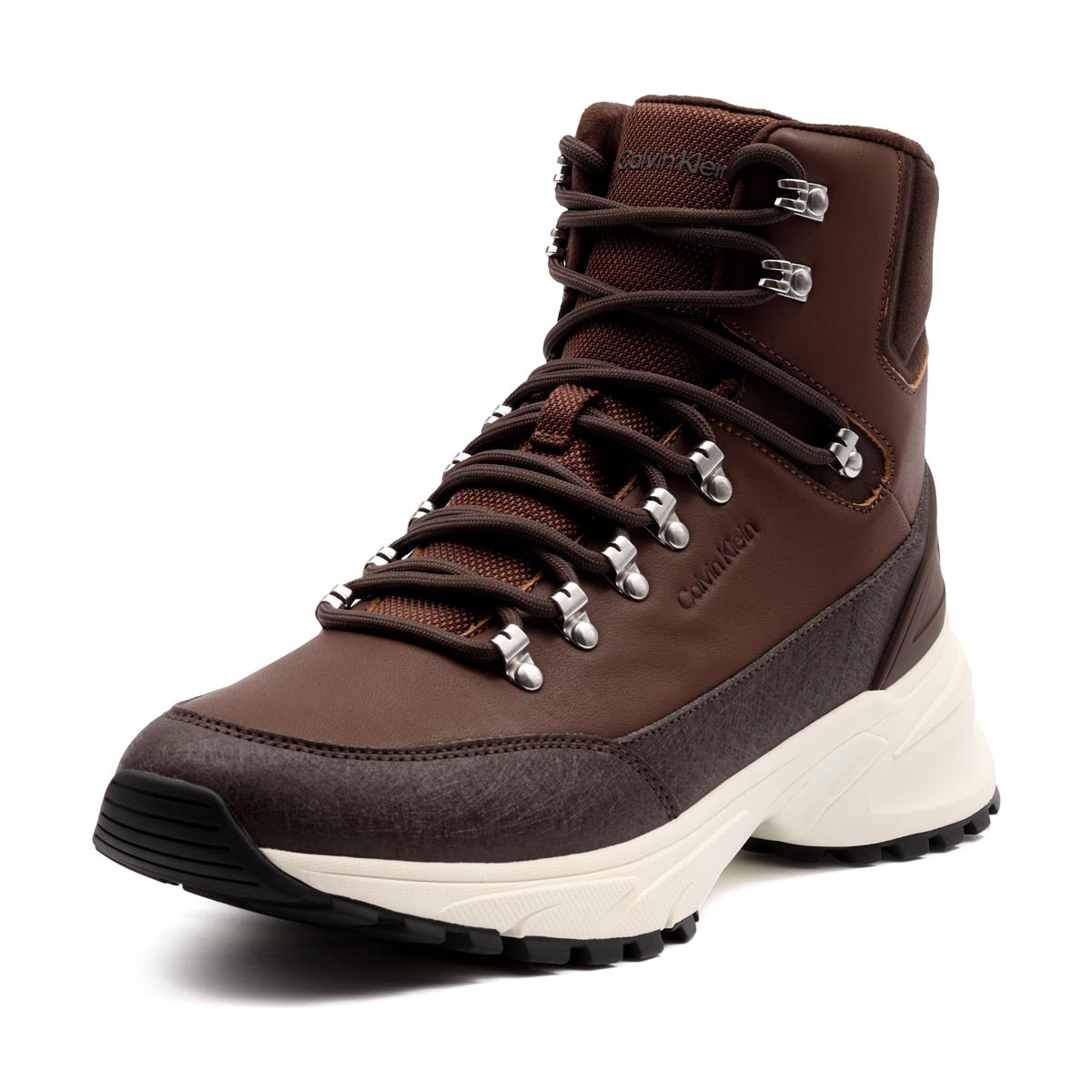 Calvin Klein Hike Runner Mid LaceUp Leather Мъжки спортни обувки HM0HM023230GR
