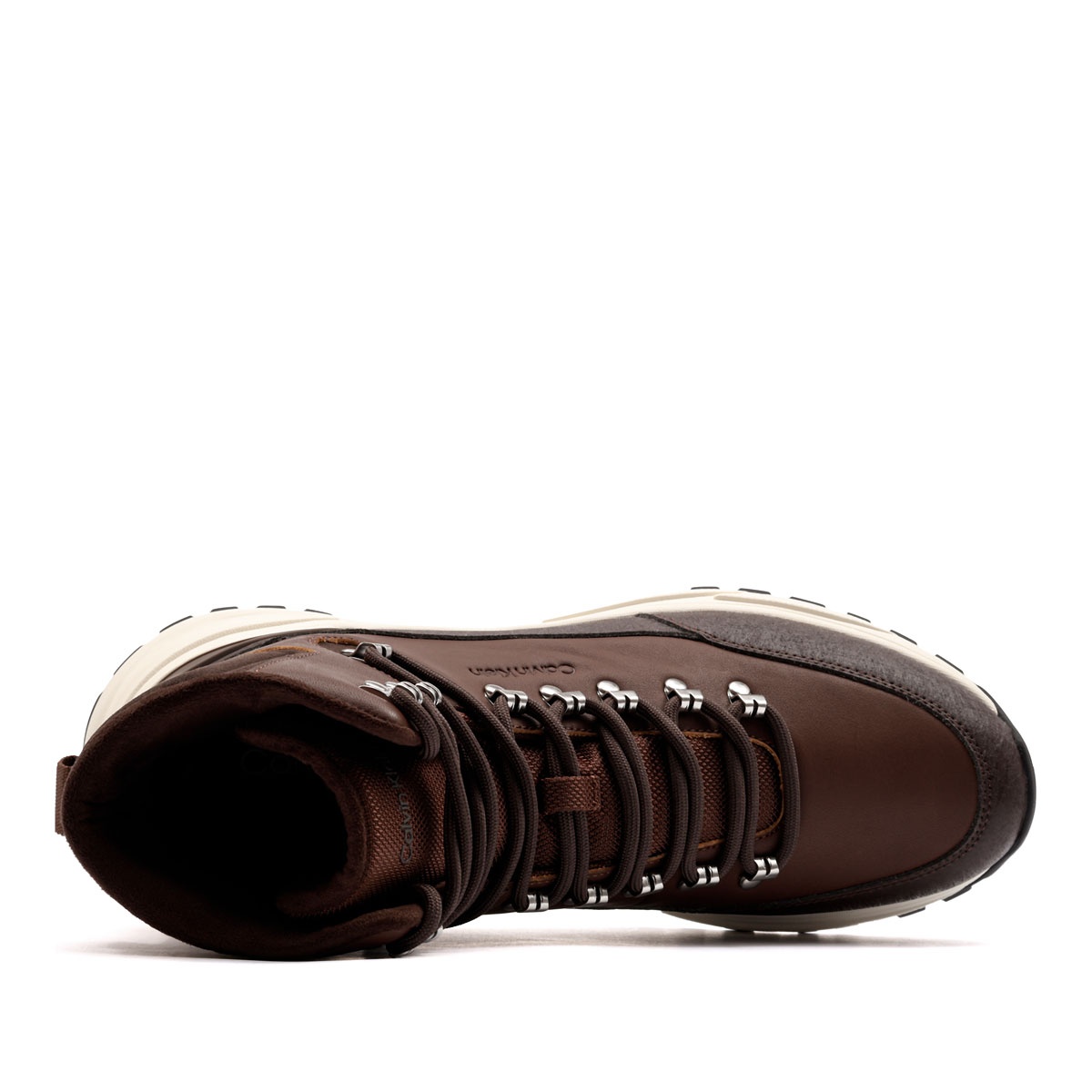 Calvin Klein Hike Runner Mid LaceUp Leather Мъжки спортни обувки HM0HM023230GR