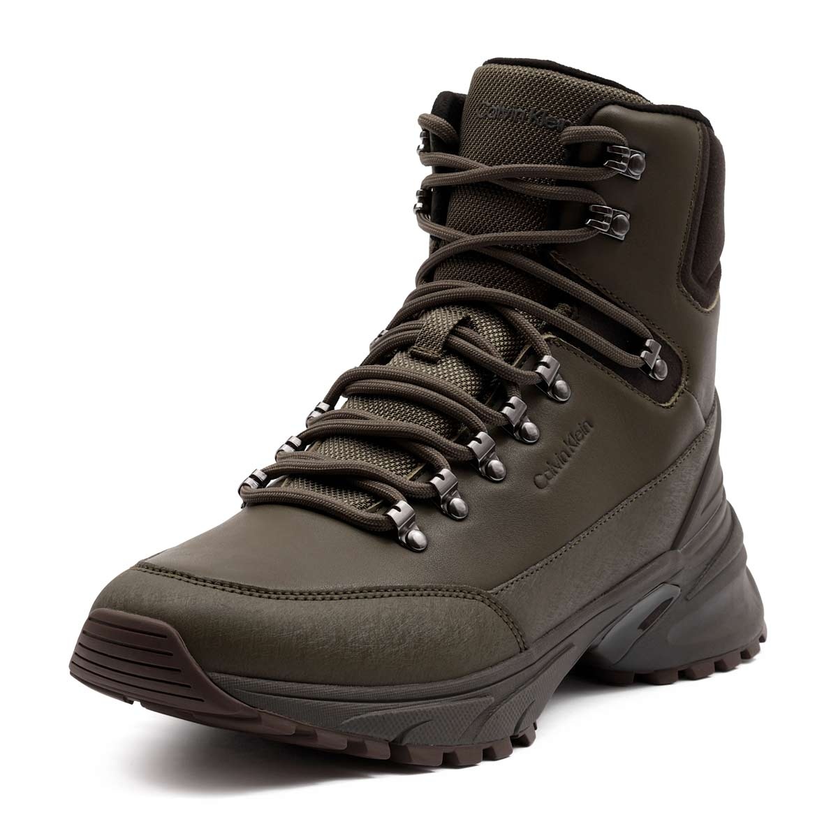 Calvin Klein Hike Runner Mid LaceUp Leather Мъжки спортни обувки HM0HM023230ID