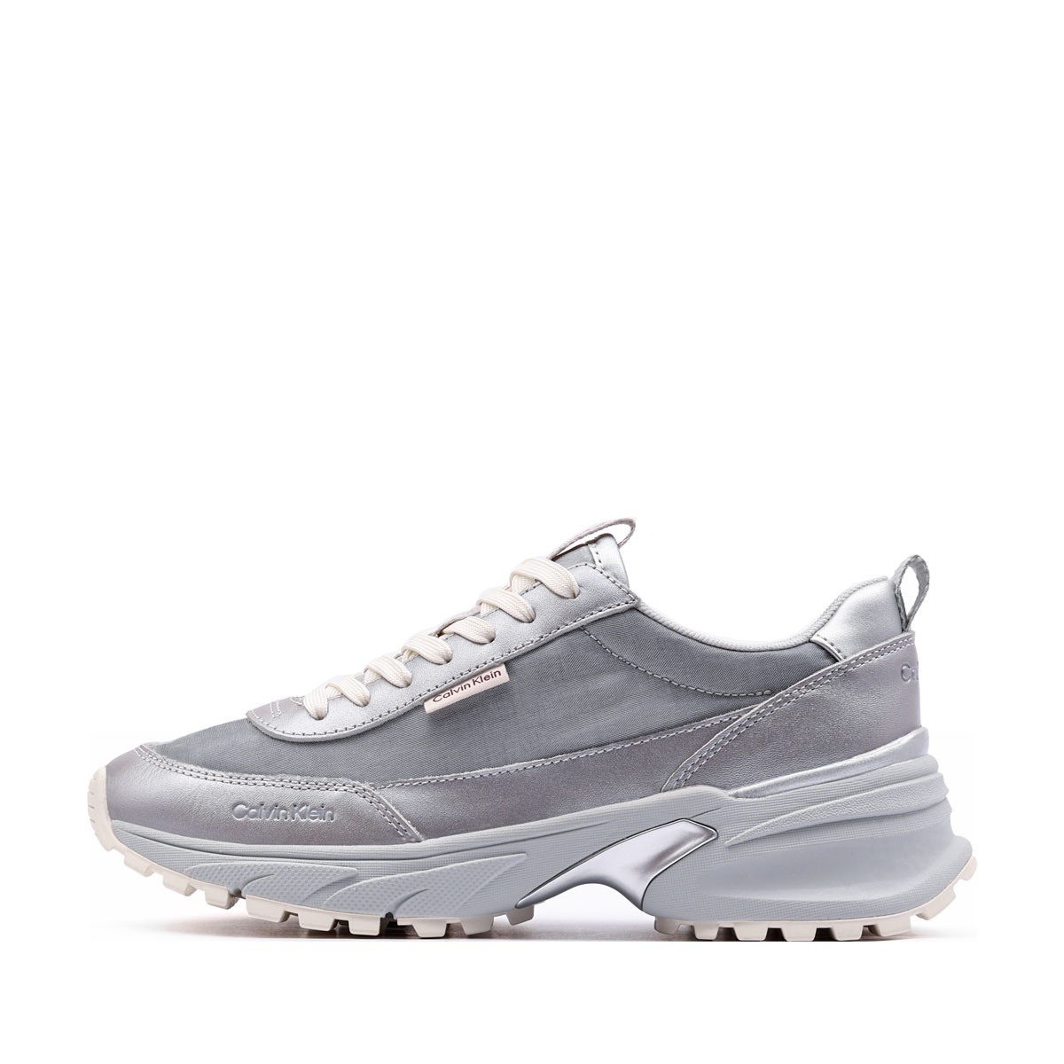 Calvin Klein Hike Runner Organza Met Leather Дамски спортни обувки HW0HW02999PE6