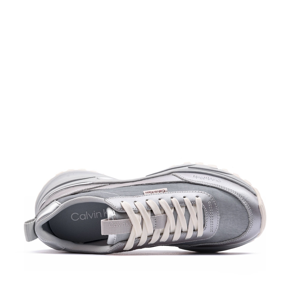 Calvin Klein Hike Runner Organza Met Leather Дамски спортни обувки HW0HW02999PE6