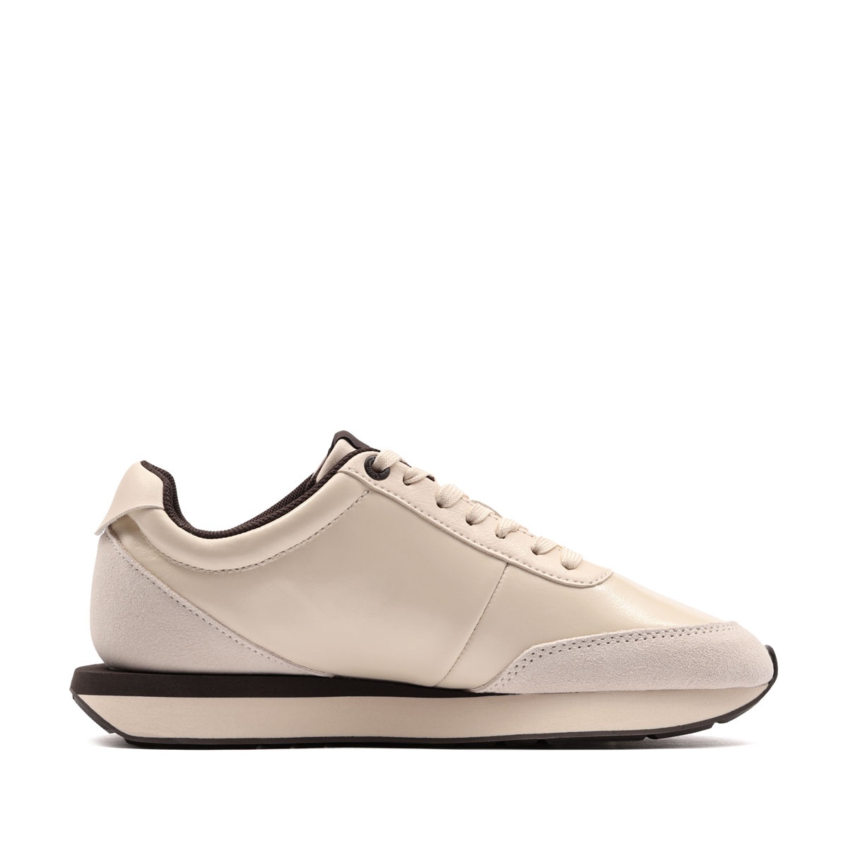 Calvin Klein Retro Runner Ess Leather Sue Дамски спортни обувки HW0HW0324805Y