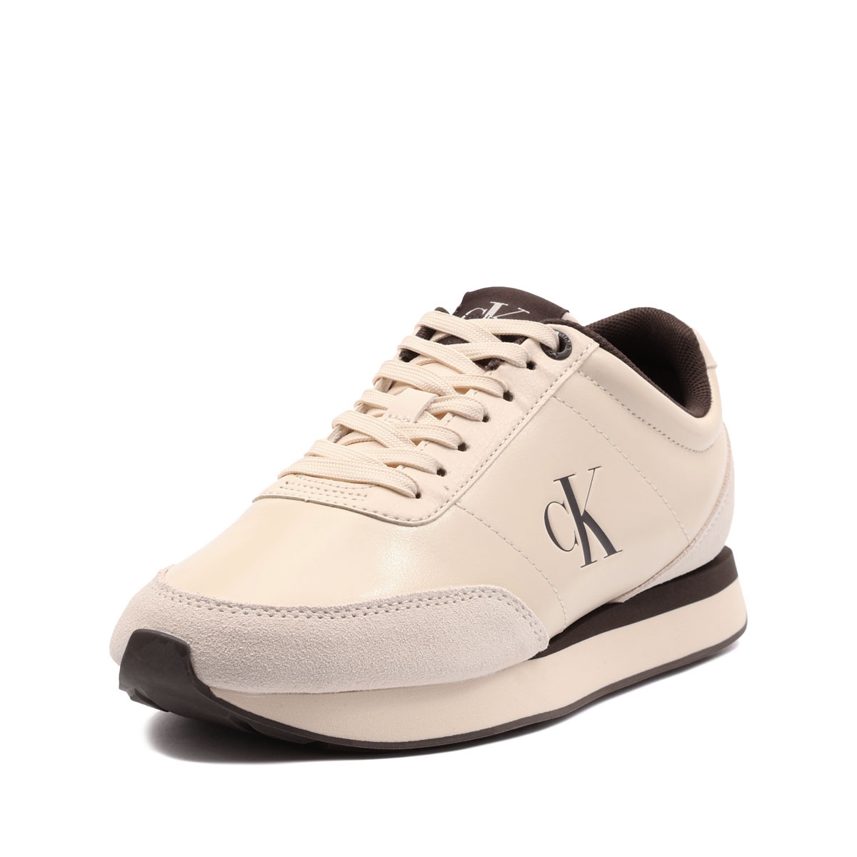 Calvin Klein Retro Runner Ess Leather Sue Дамски спортни обувки HW0HW0324805Y