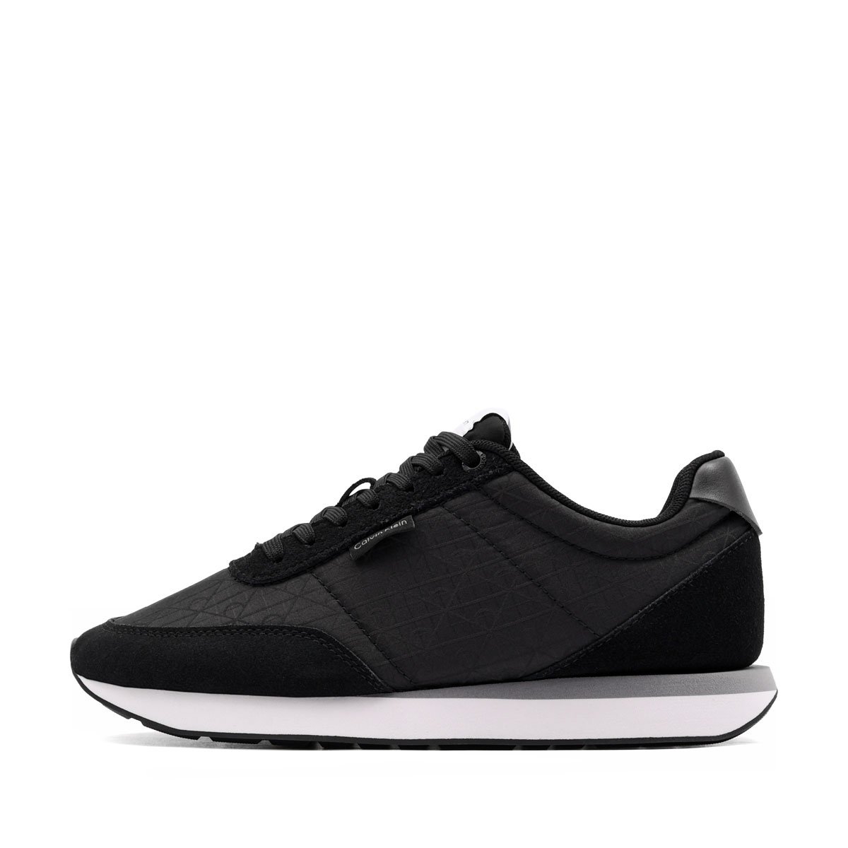Calvin Klein Retro Runner LaceUp AOP NYL Дамски спортни обувки HW0HW02995BEH