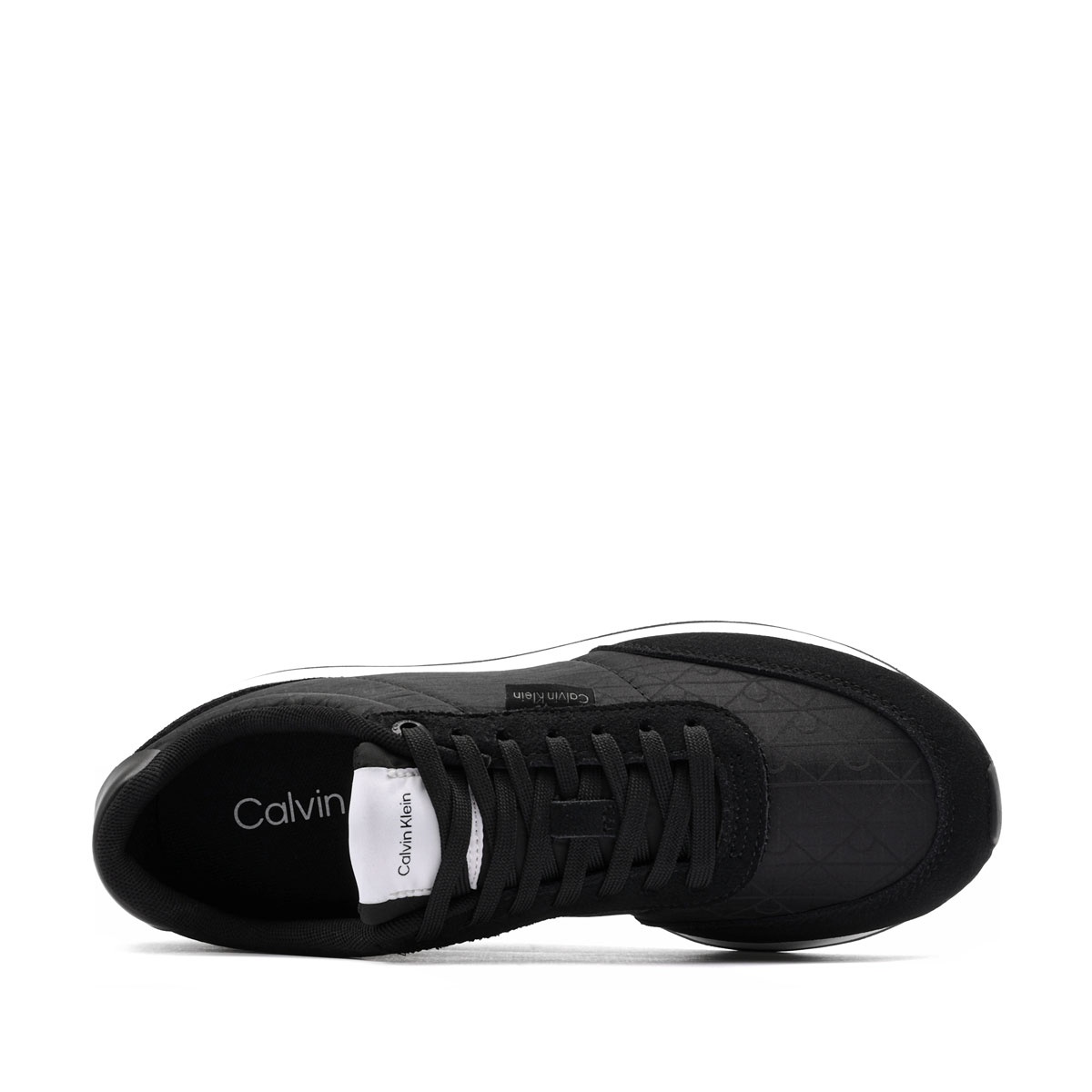 Calvin Klein Retro Runner LaceUp AOP NYL Дамски спортни обувки HW0HW02995BEH