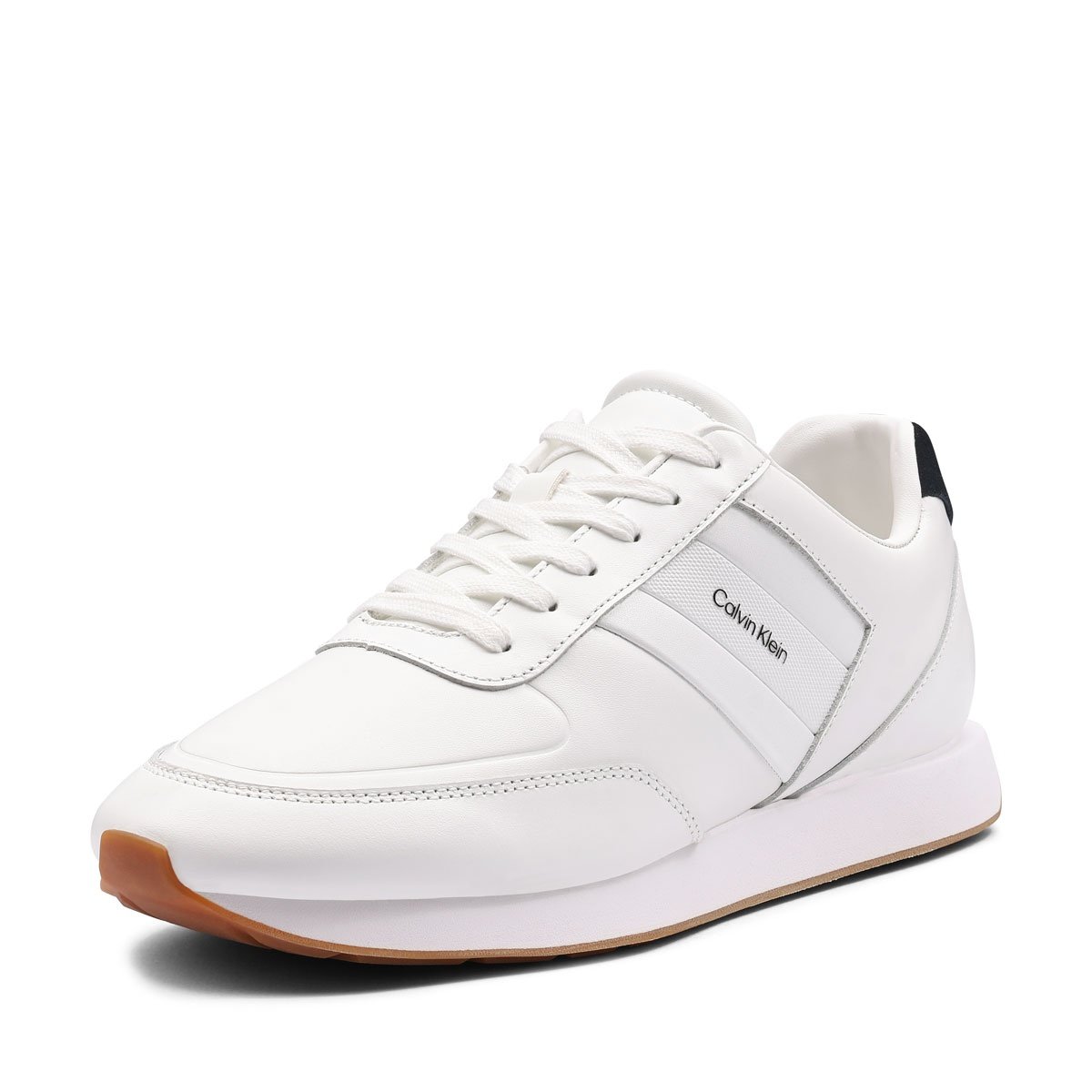 Мъжки спортни обувки Calvin Klein Retro Runner Leather Tape YM0YM0138101W Calvin Klein Retro Runner Leather Tape Мъжки спортни обувки YM0YM0138101W